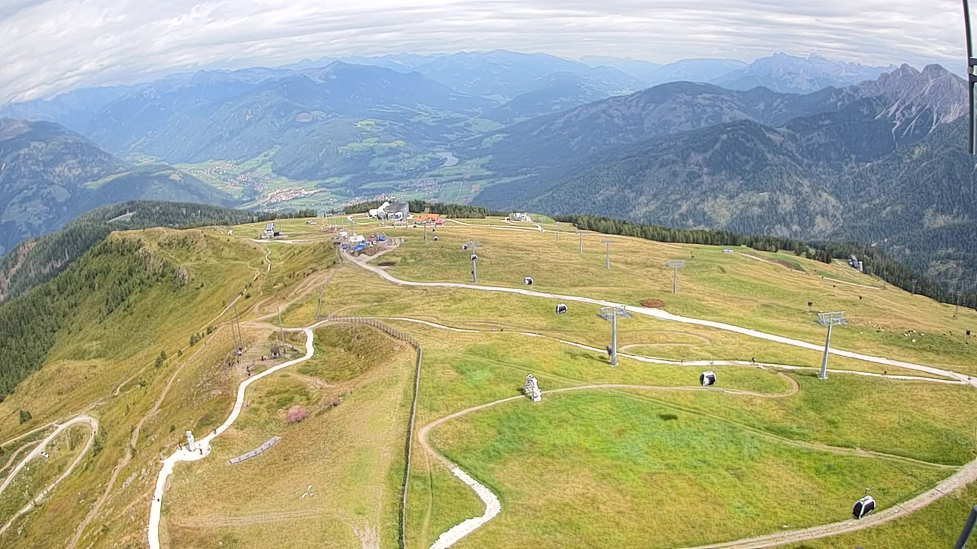 Kronplatz vrh | pogled na Valdaoro – Olang