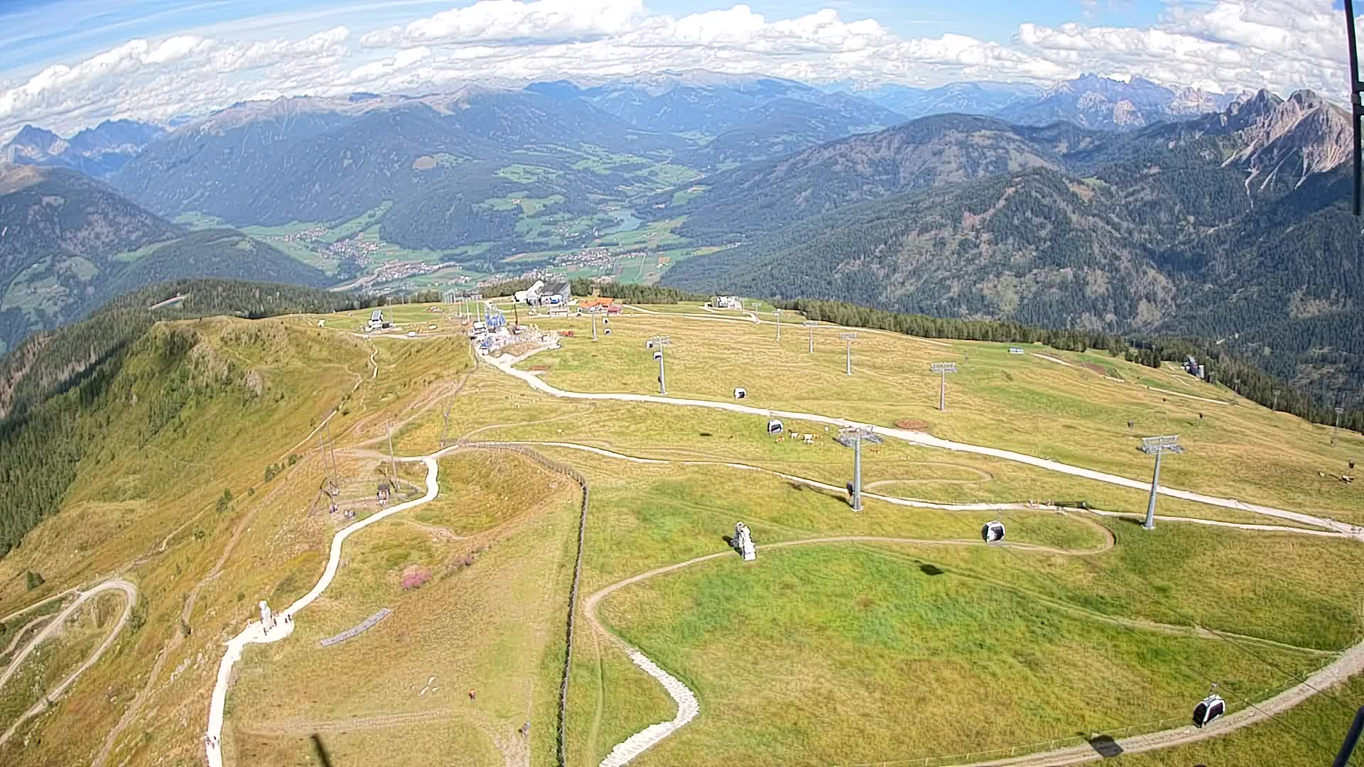 Sommet du Kronplatz | vue sur Valdaora – Olang