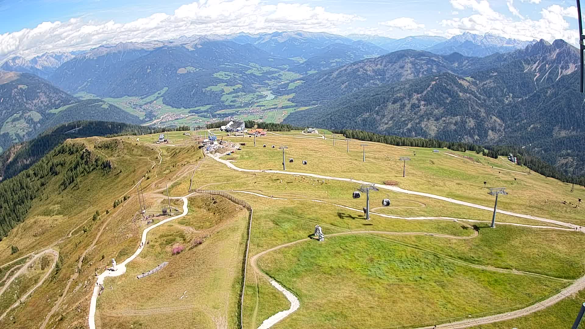 Kronplatz vrh | pogled na Valdaora – Olang