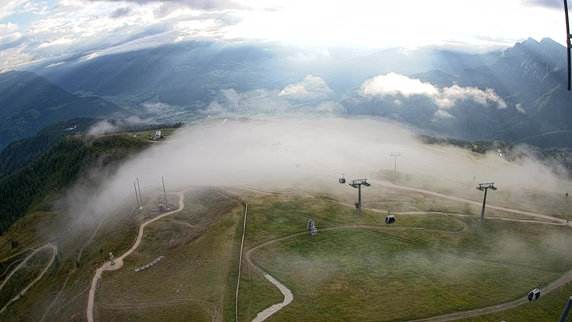 Sommet du Kronplatz | vue sur Valdaora – Olang