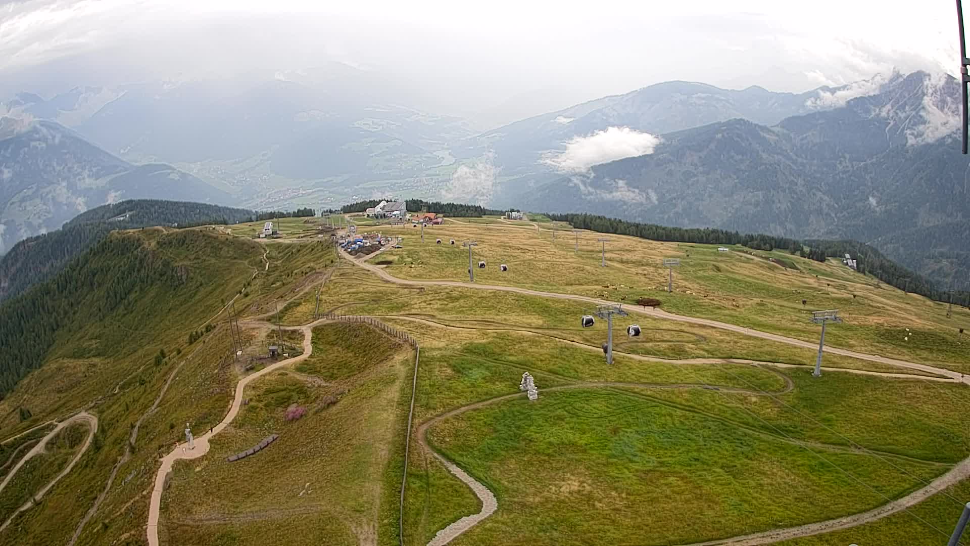 Sommet du Kronplatz | vue sur Valdaora – Olang