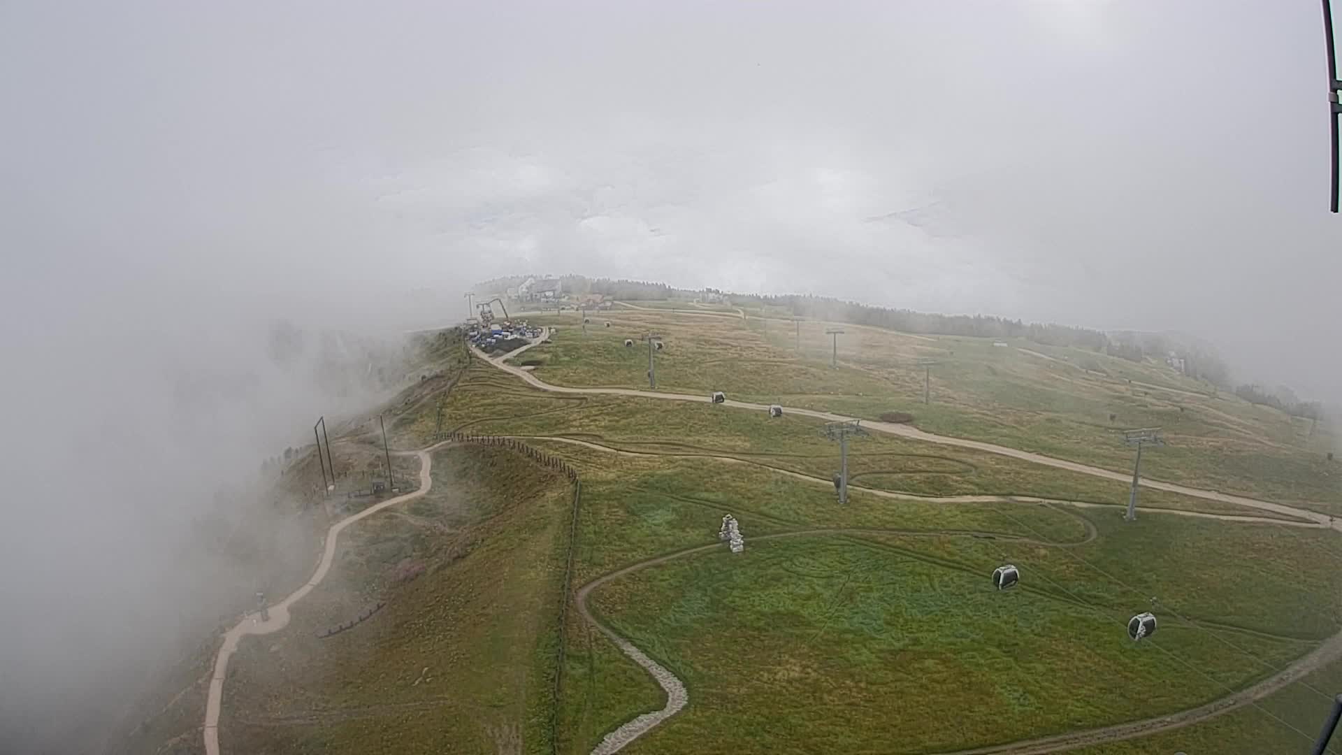 Kronplatz-Gipfel | Blick nach Olang – Valdaora