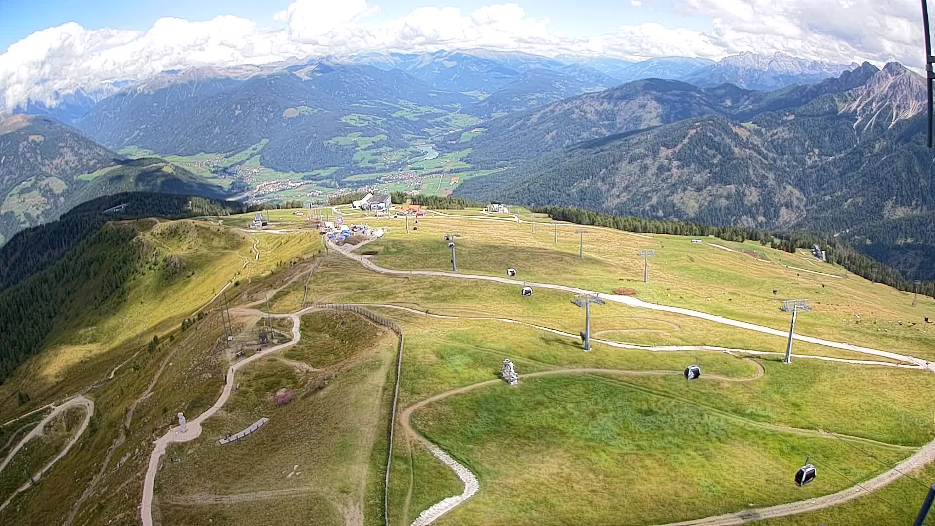 Sommet du Kronplatz | vue sur Valdaora – Olang