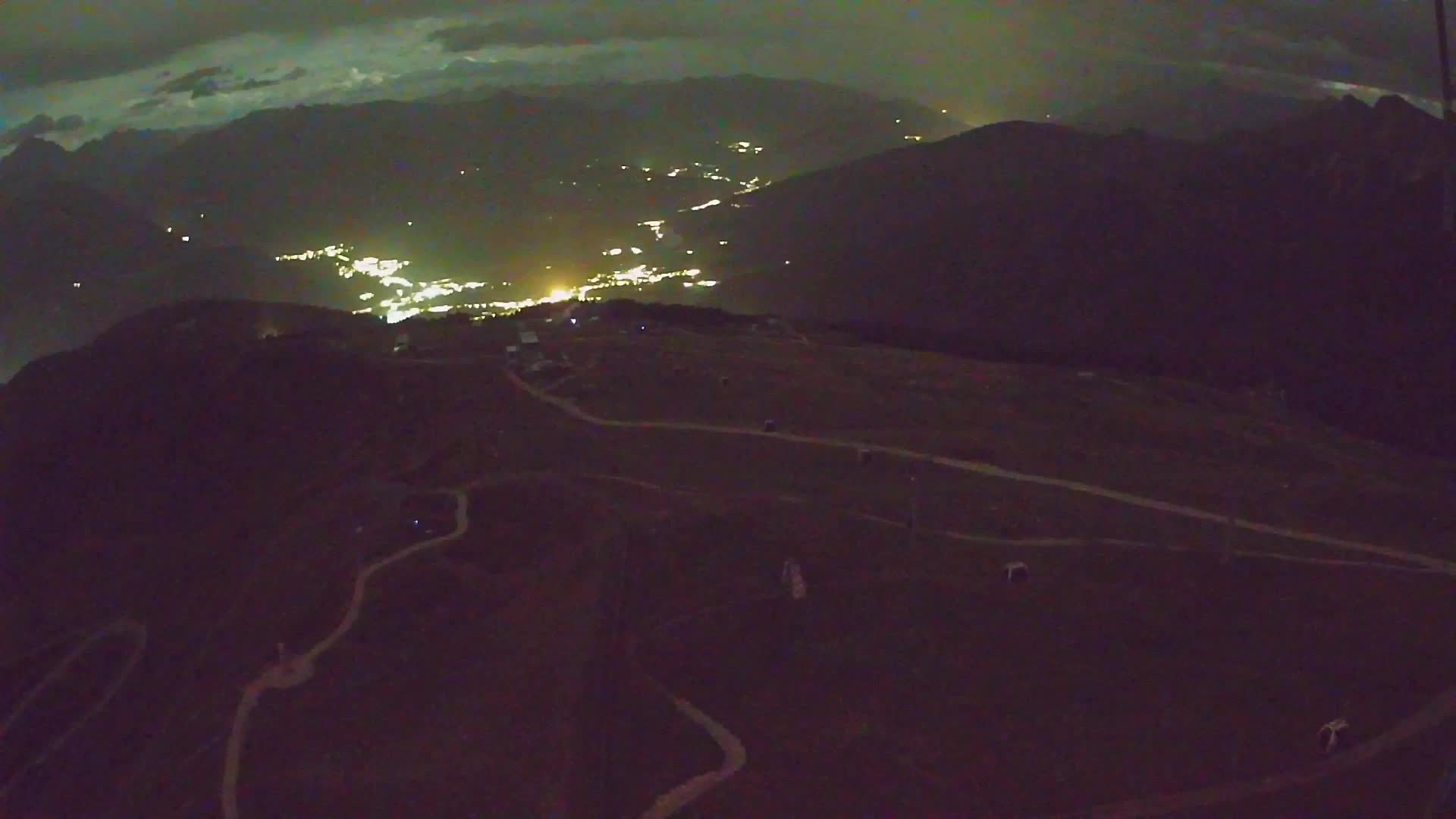 Kronplatz-Gipfel | Blick nach Olang – Valdaora