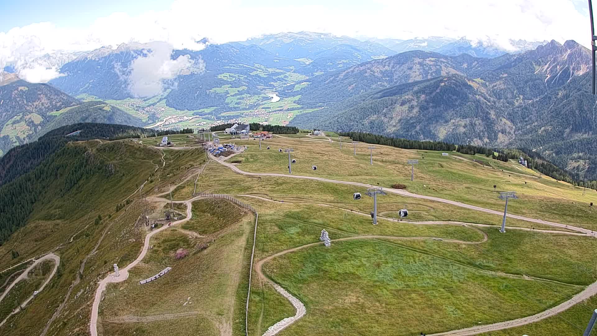 Sommet du Kronplatz | vue sur Valdaora – Olang