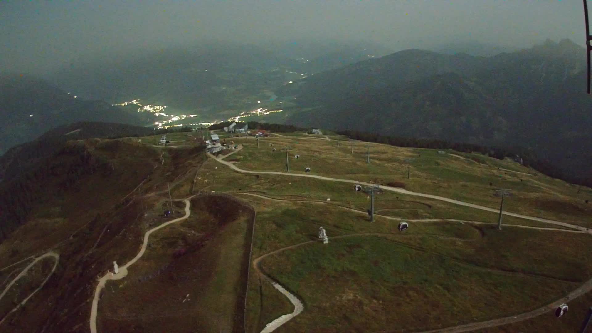 Kronplatz-Gipfel | Blick nach Olang – Valdaora