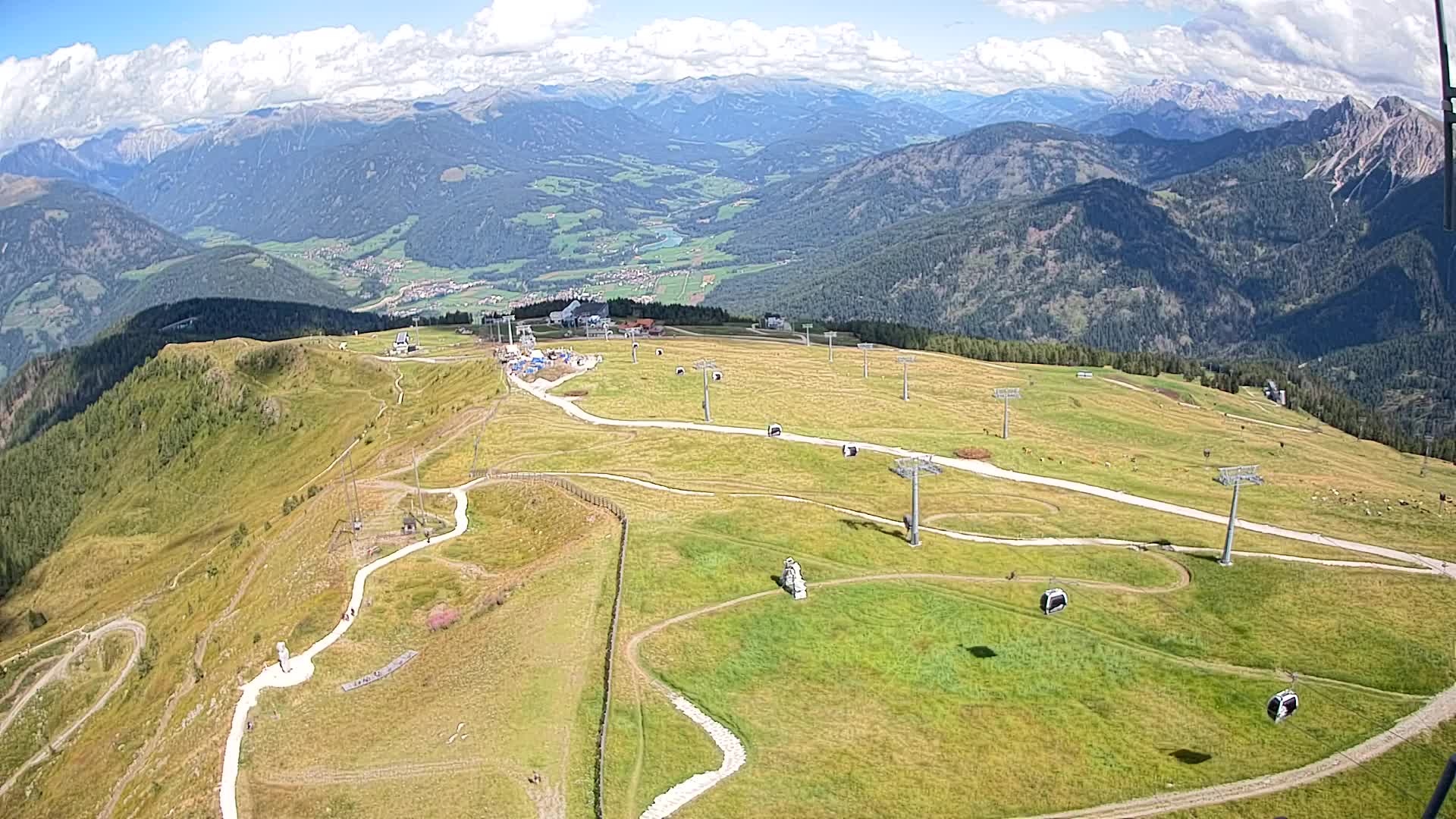 Sommet du Kronplatz | vue sur Valdaora – Olang