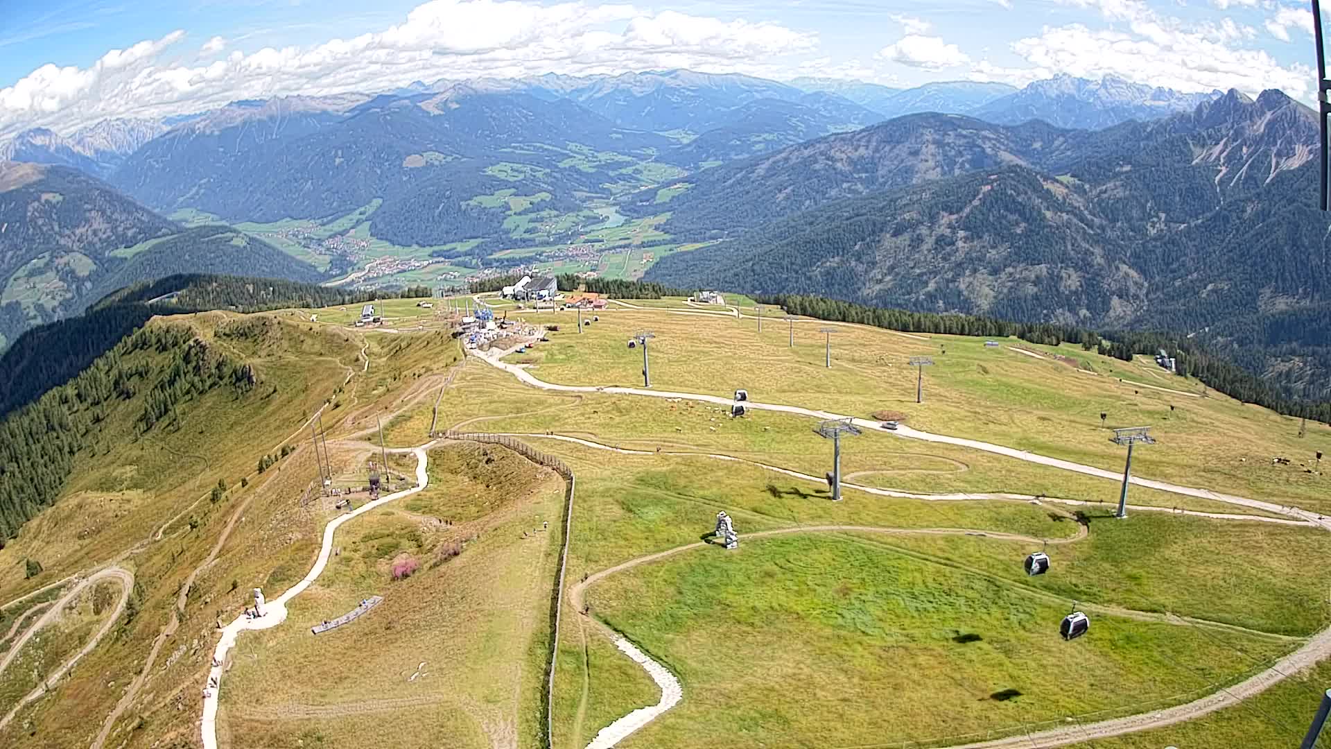 Sommet du Kronplatz | vue sur Valdaora – Olang