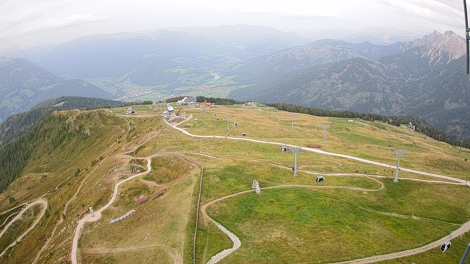 Sommet du Kronplatz | vue sur Valdaora – Olang