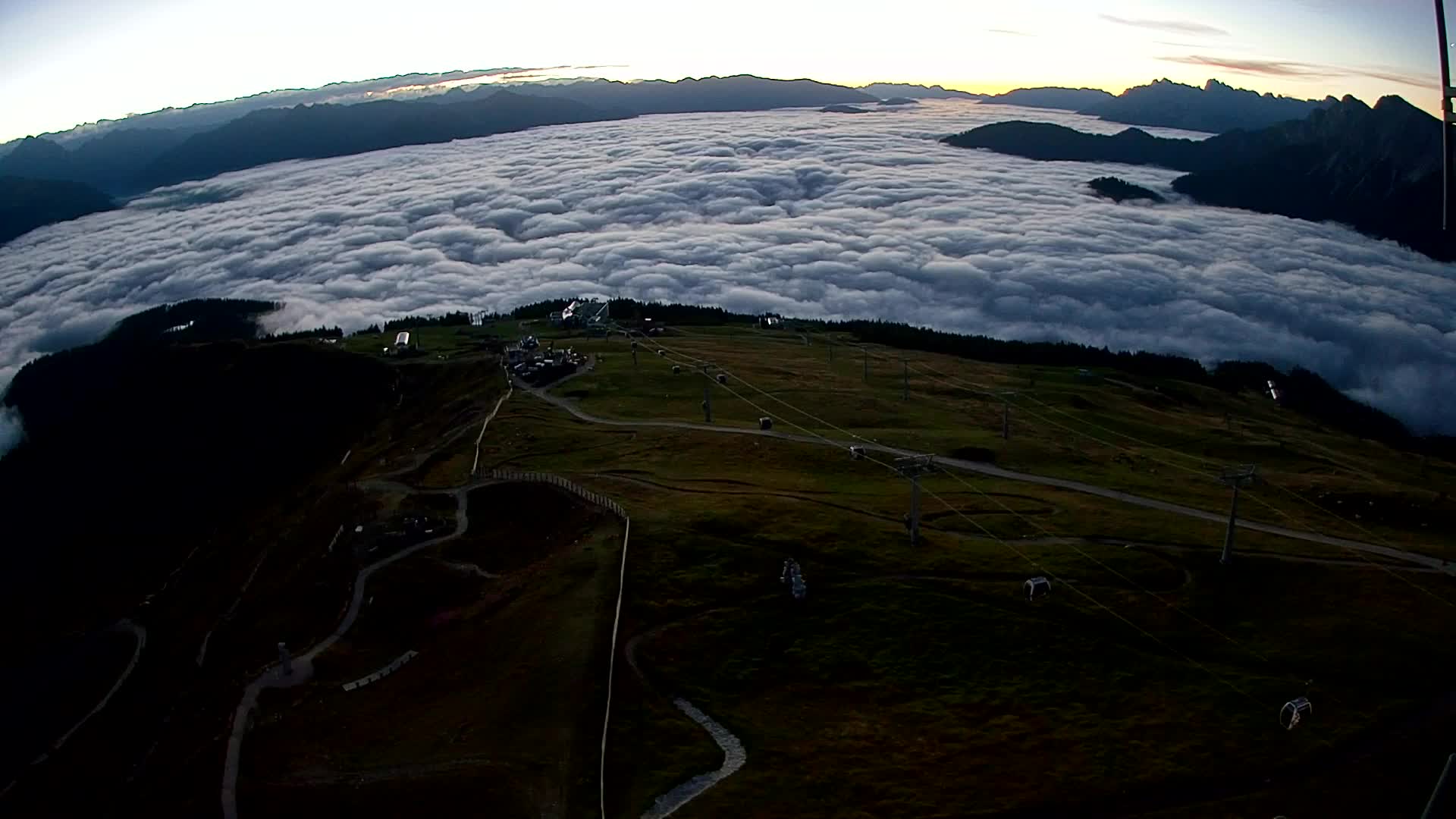 Kronplatz vrh | pogled na Valdaora – Olang
