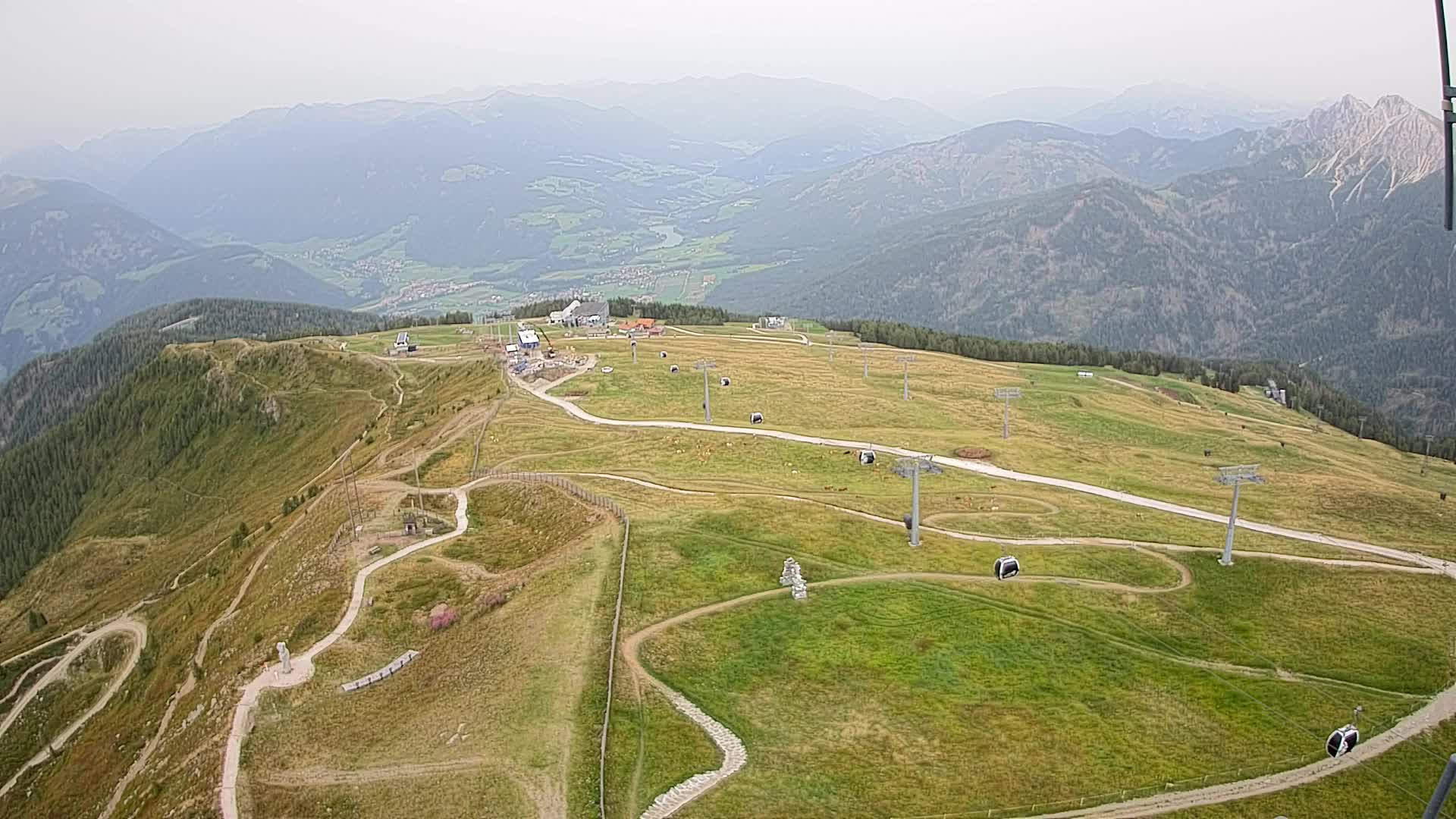 Sommet du Kronplatz | vue sur Valdaora – Olang
