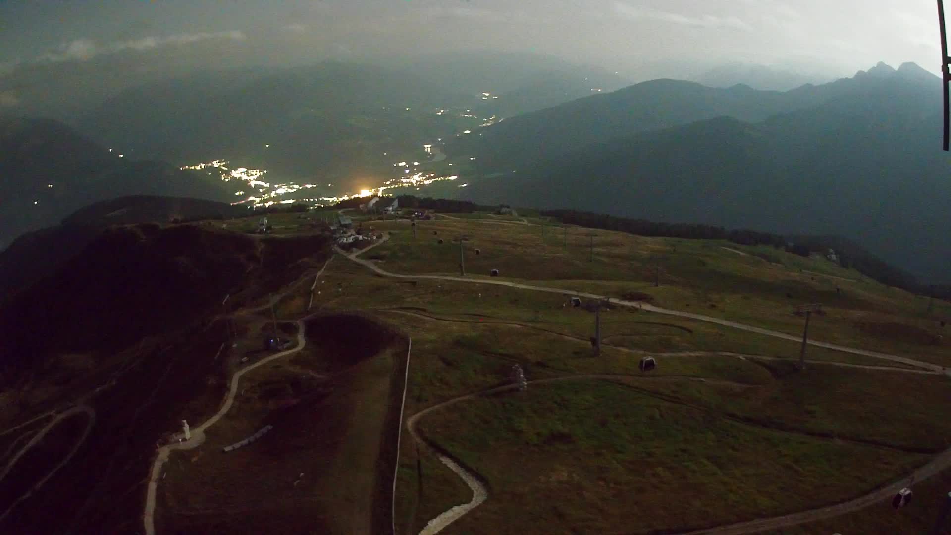 Kronplatz vrh | pogled na Valdaora – Olang