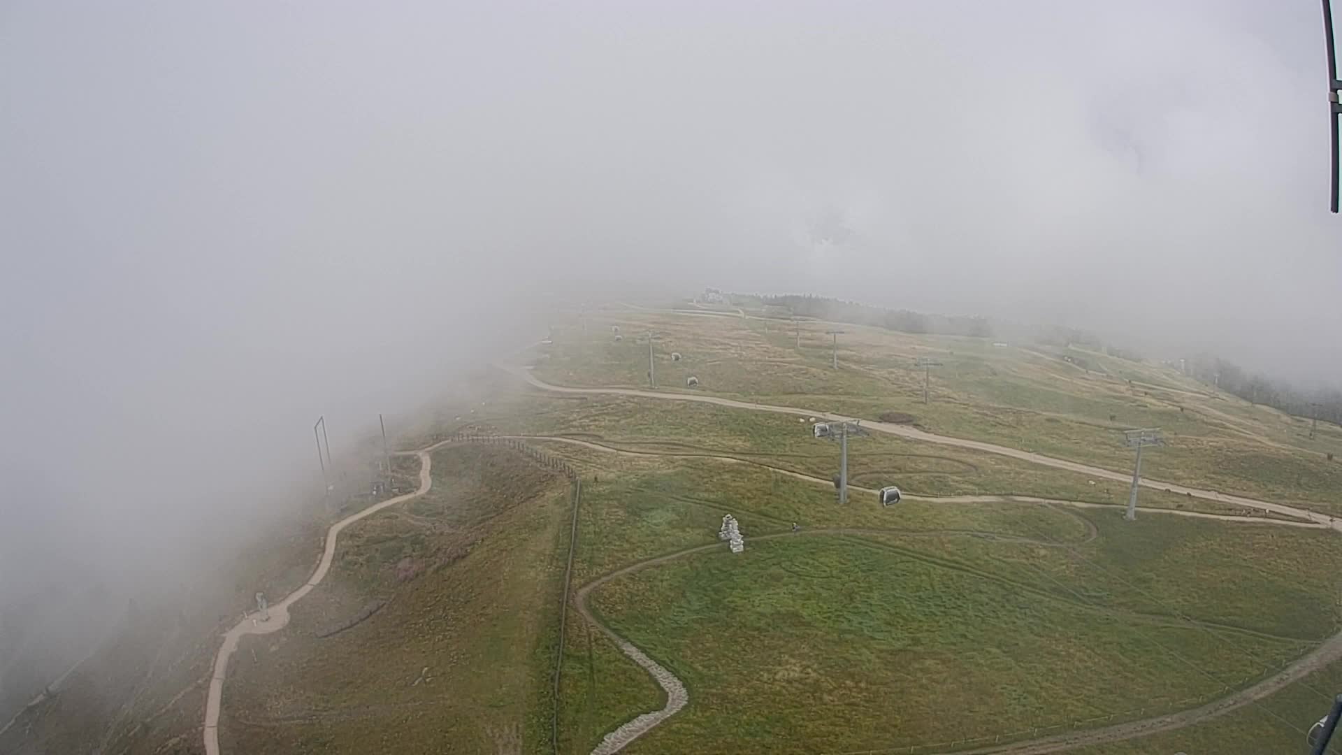 Kronplatz-Gipfel | Blick nach Olang – Valdaora