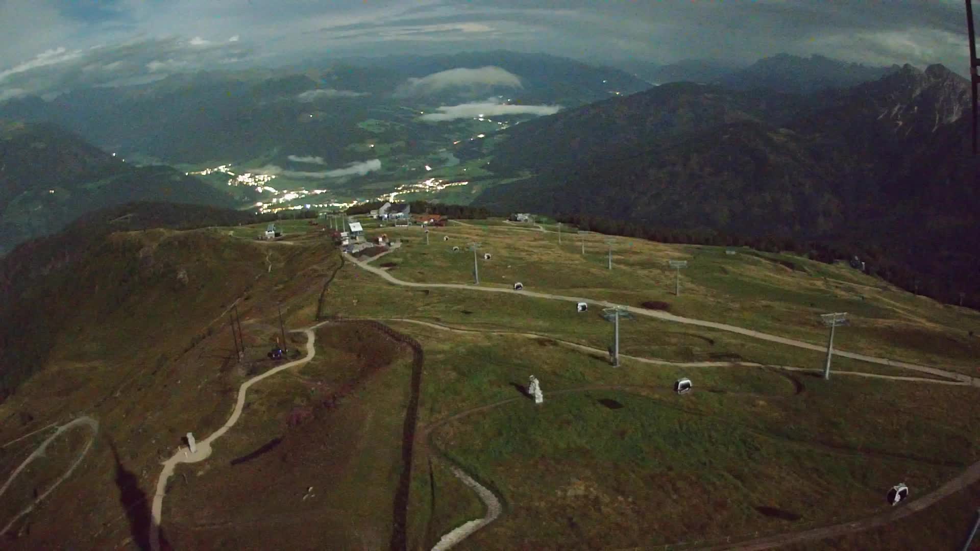 Kronplatz vrh | pogled na Valdaora – Olang
