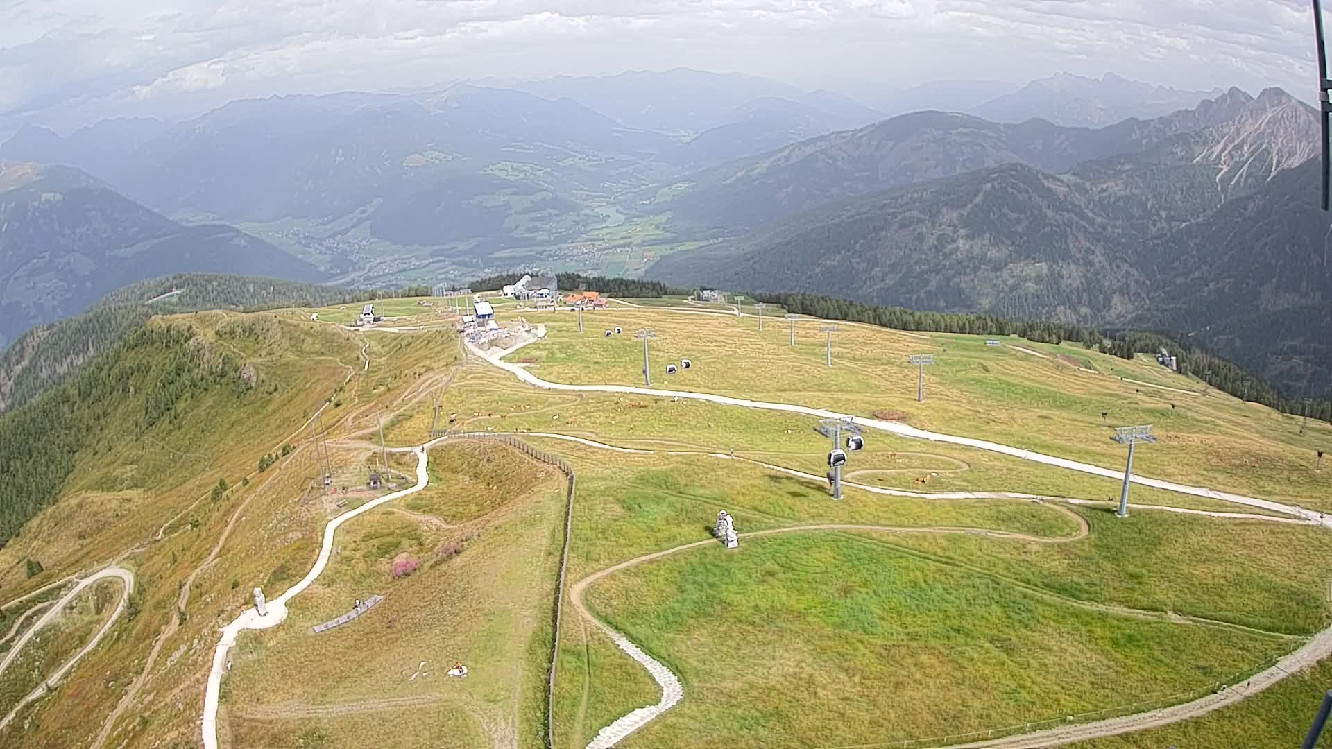 Sommet du Kronplatz | vue sur Valdaora – Olang