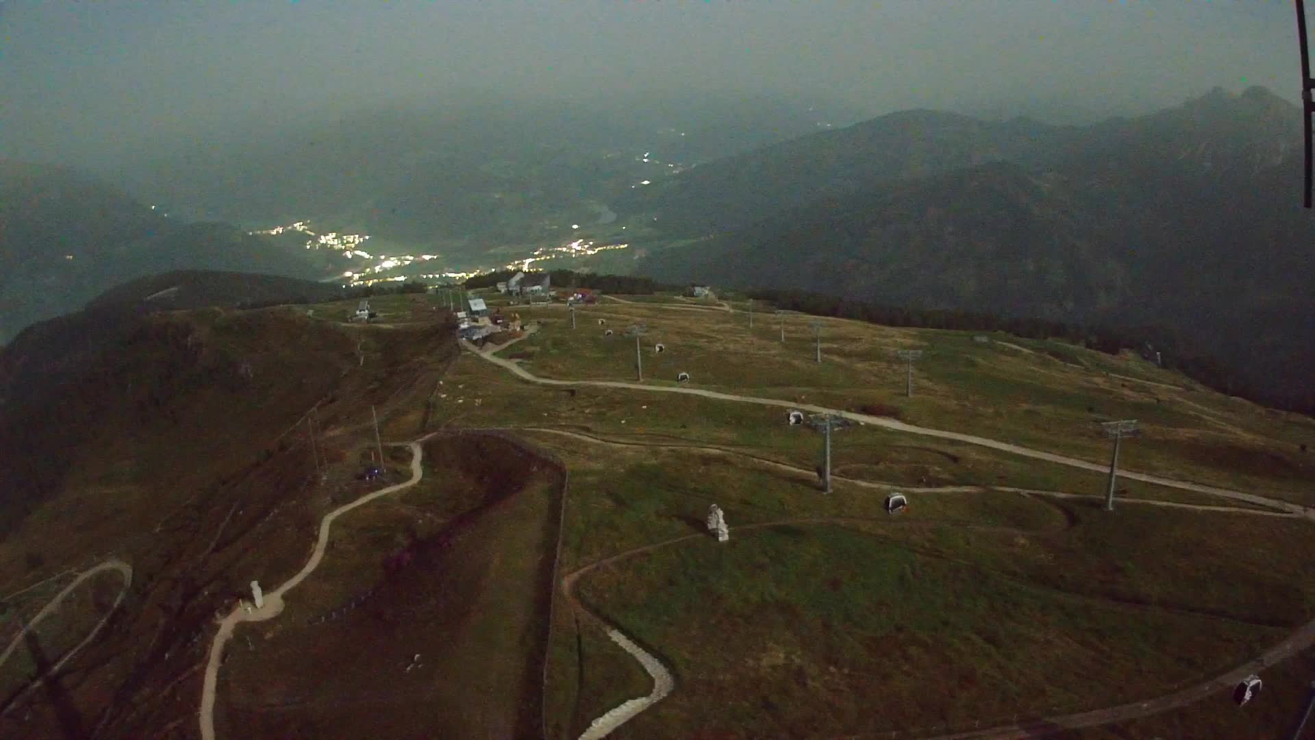 Kronplatz-Gipfel | Blick nach Olang – Valdaora