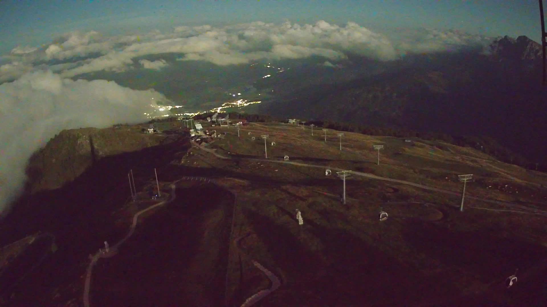 Kronplatz vrh | pogled na Valdaora – Olang