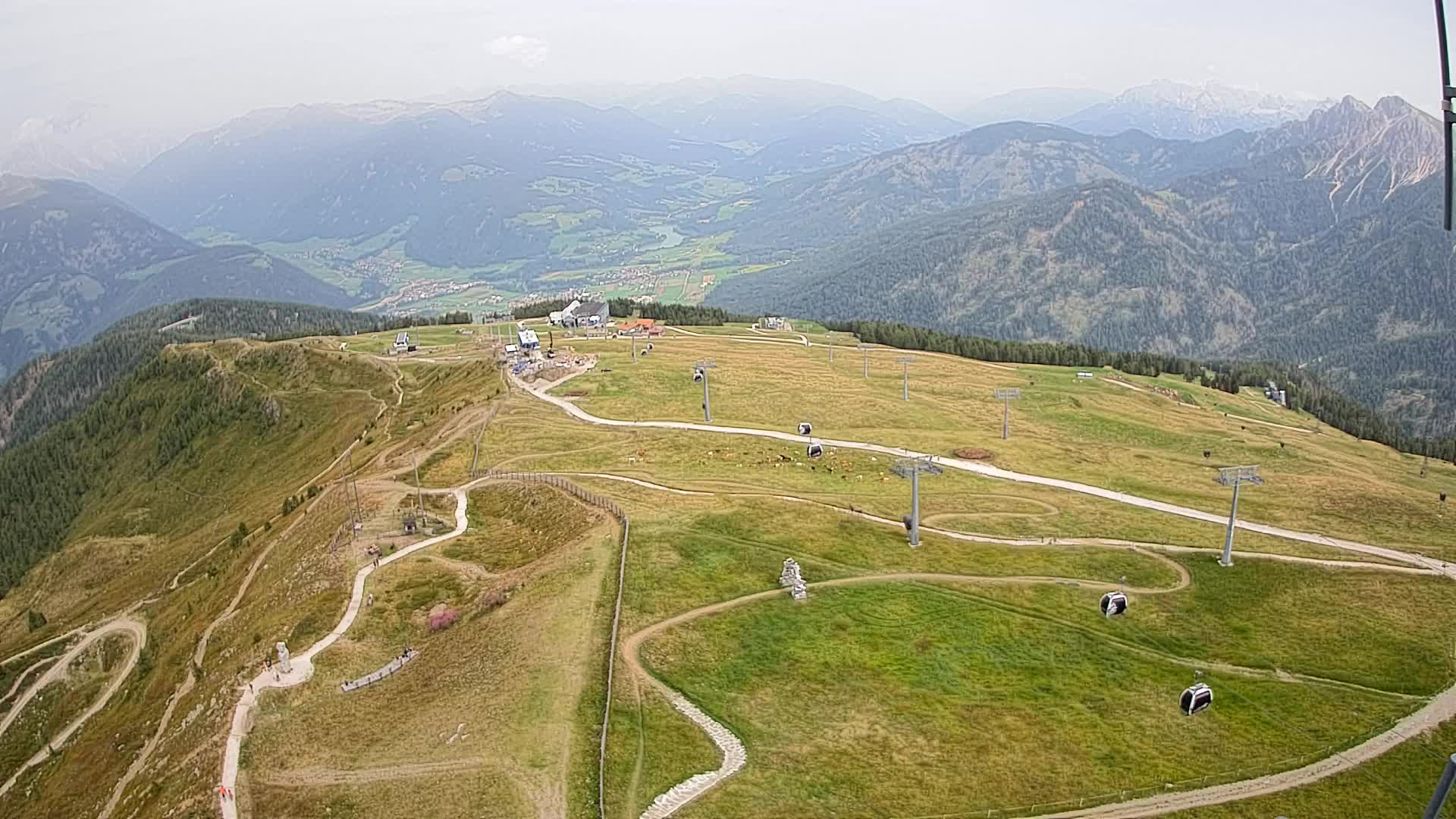 Sommet du Kronplatz | vue sur Valdaora – Olang