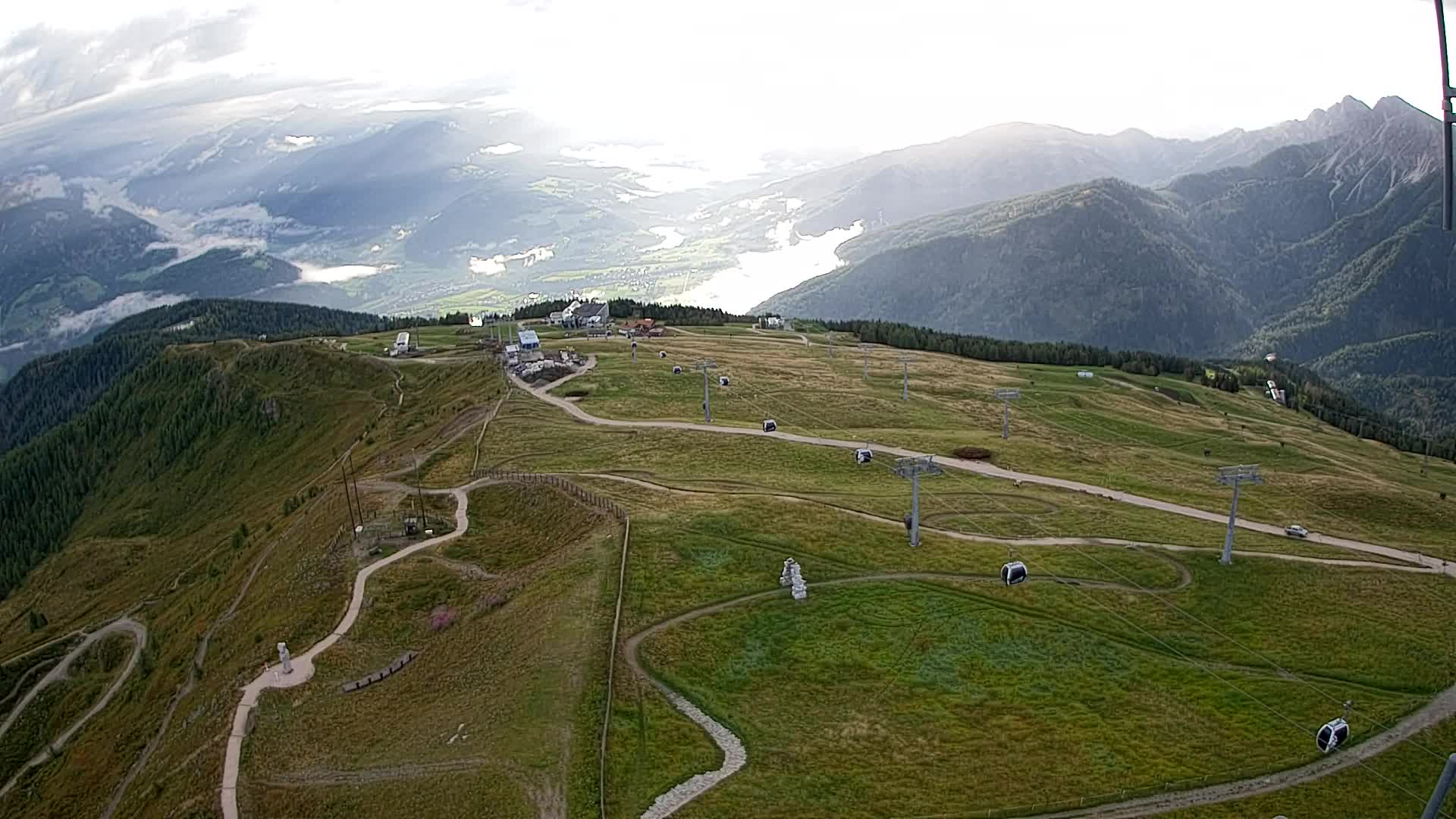 Sommet du Kronplatz | vue sur Valdaora – Olang