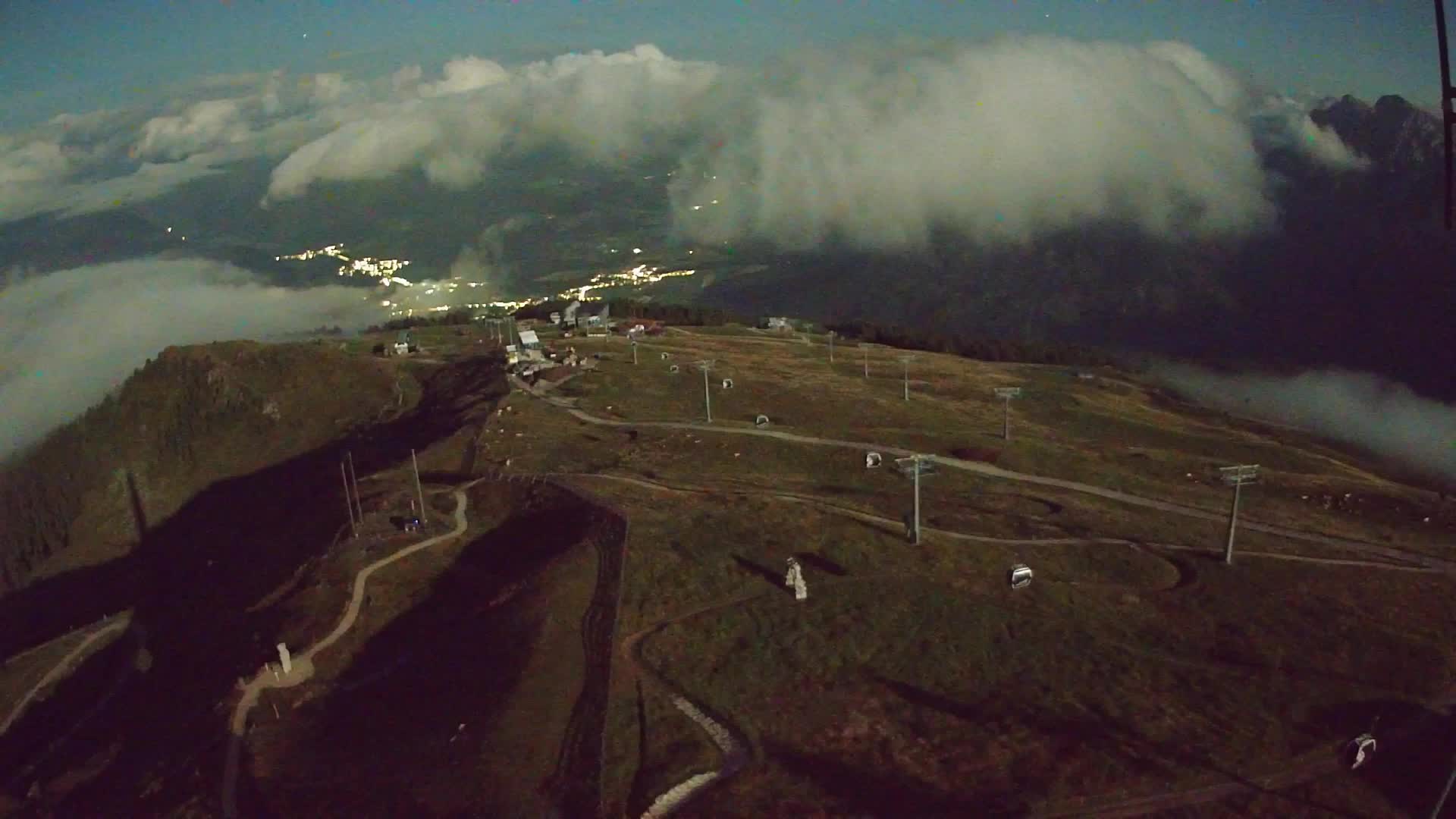Kronplatz-Gipfel | Blick nach Olang – Valdaora