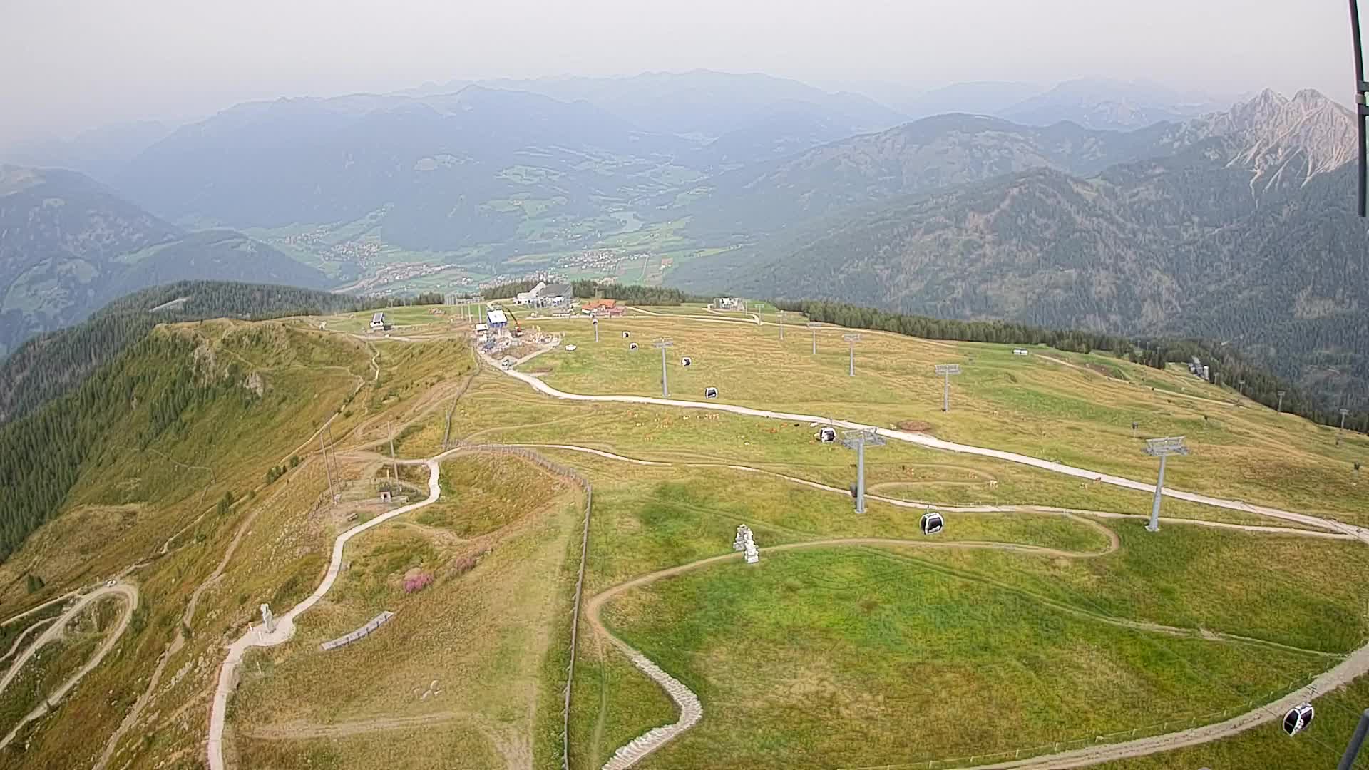 Kronplatz-Gipfel | Blick nach Olang – Valdaora