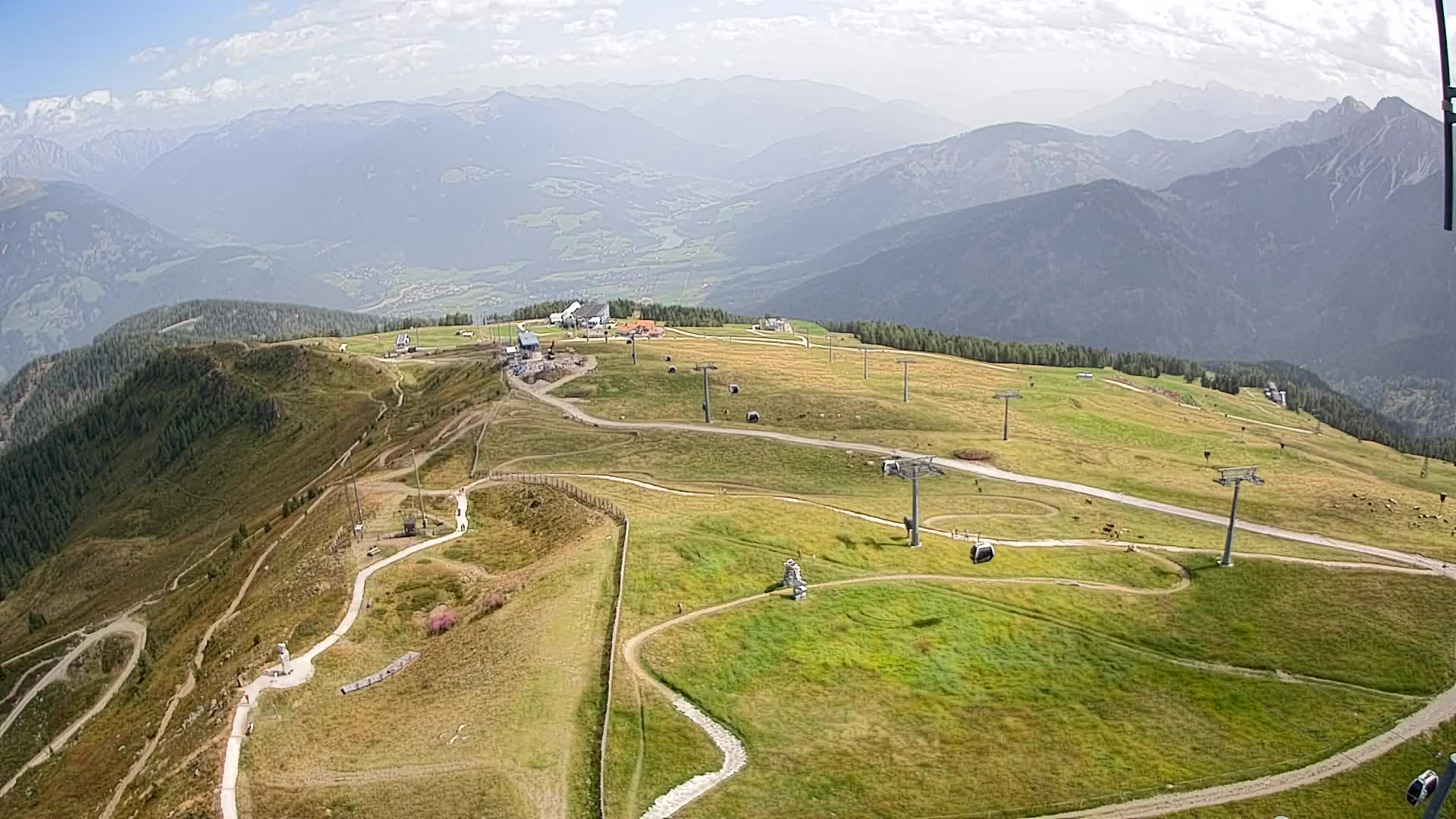 Sommet du Kronplatz | vue sur Valdaora – Olang