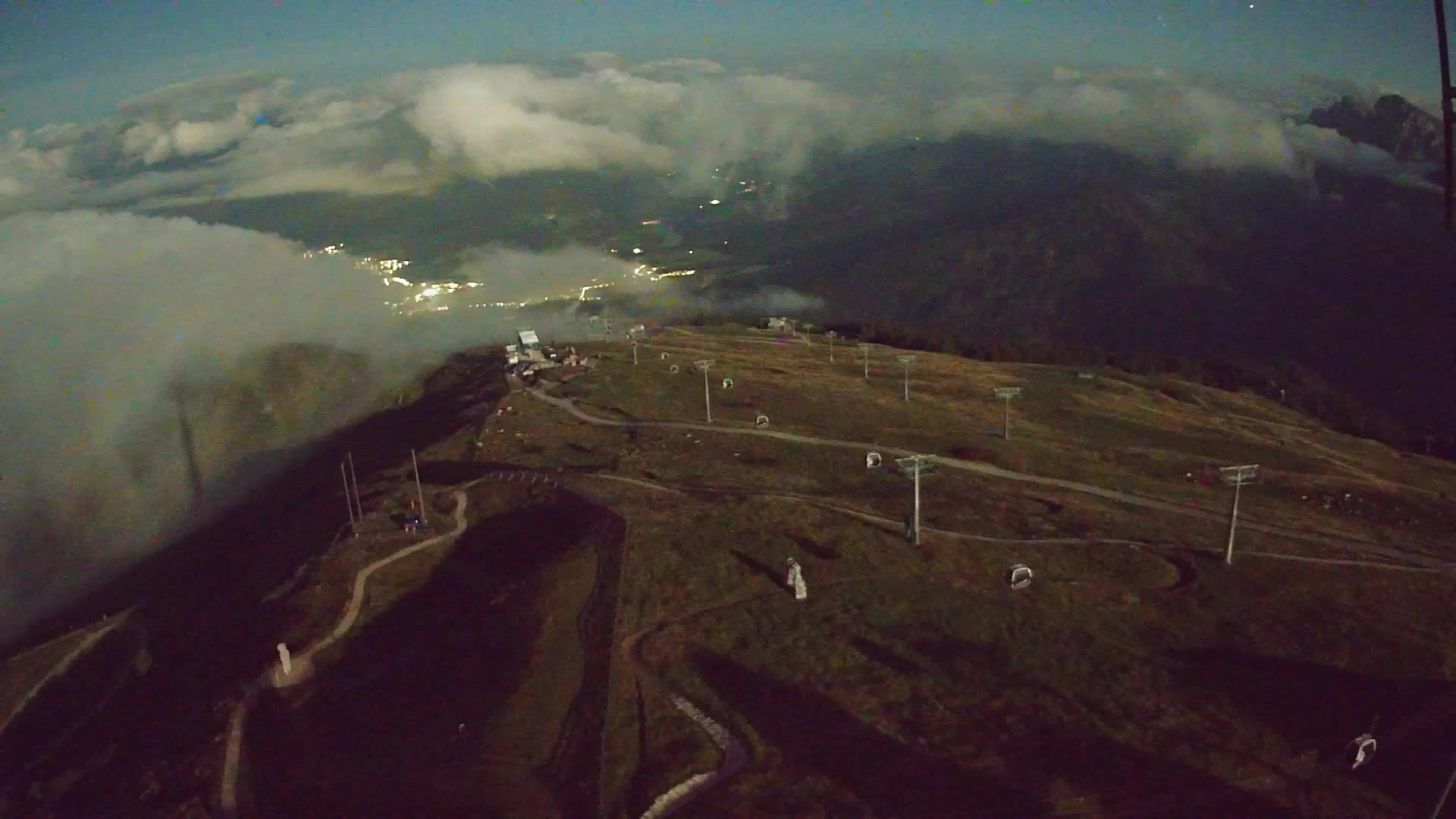 Sommet du Kronplatz | vue sur Valdaora – Olang