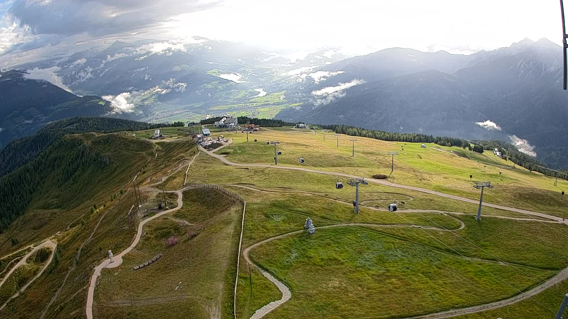 Sommet du Kronplatz | vue sur Valdaora – Olang