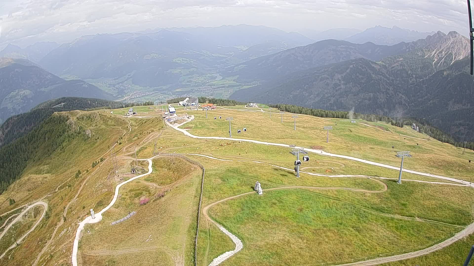 Sommet du Kronplatz | vue sur Valdaora – Olang