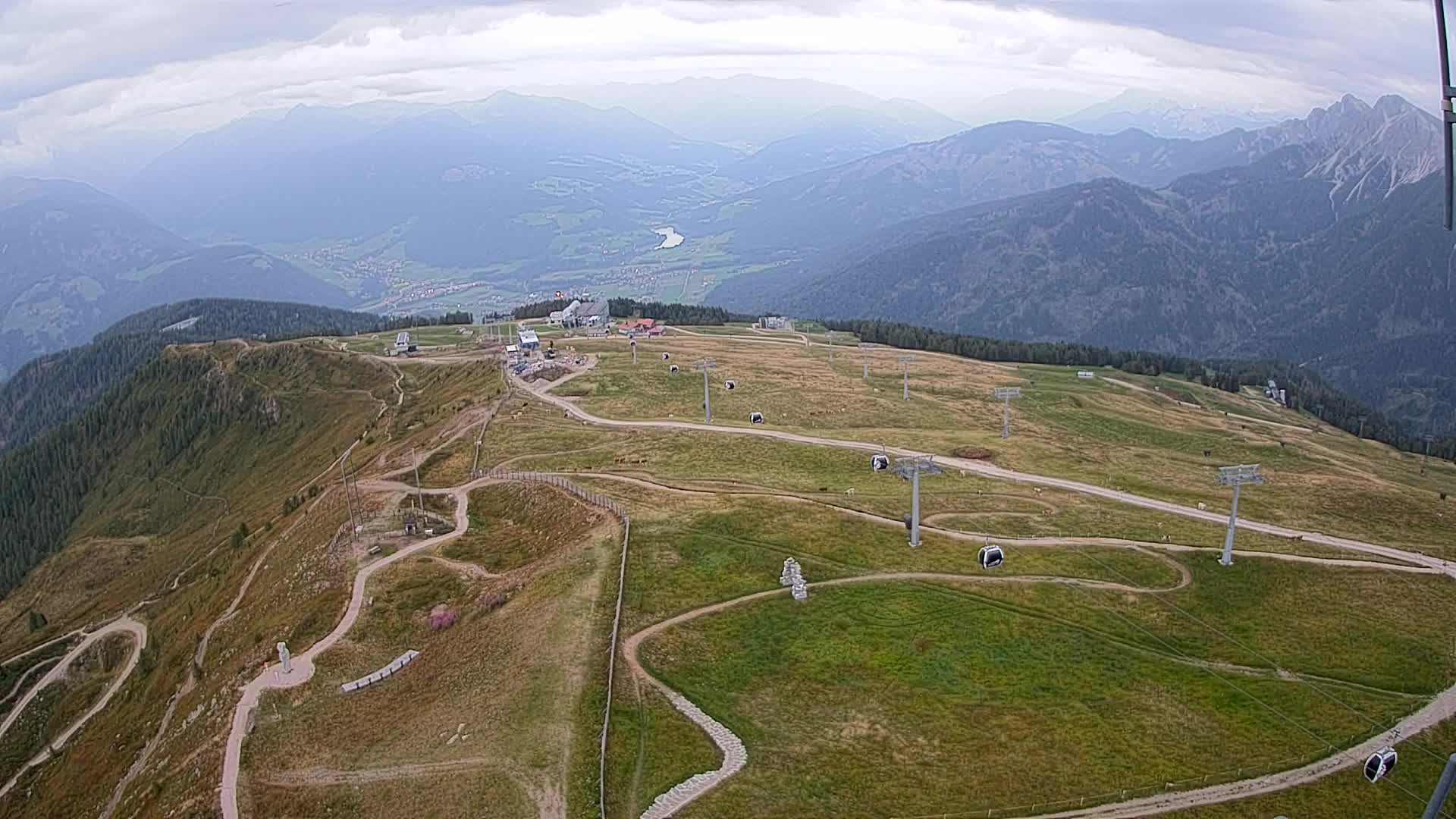 Kronplatz vrh | pogled na Valdaora – Olang