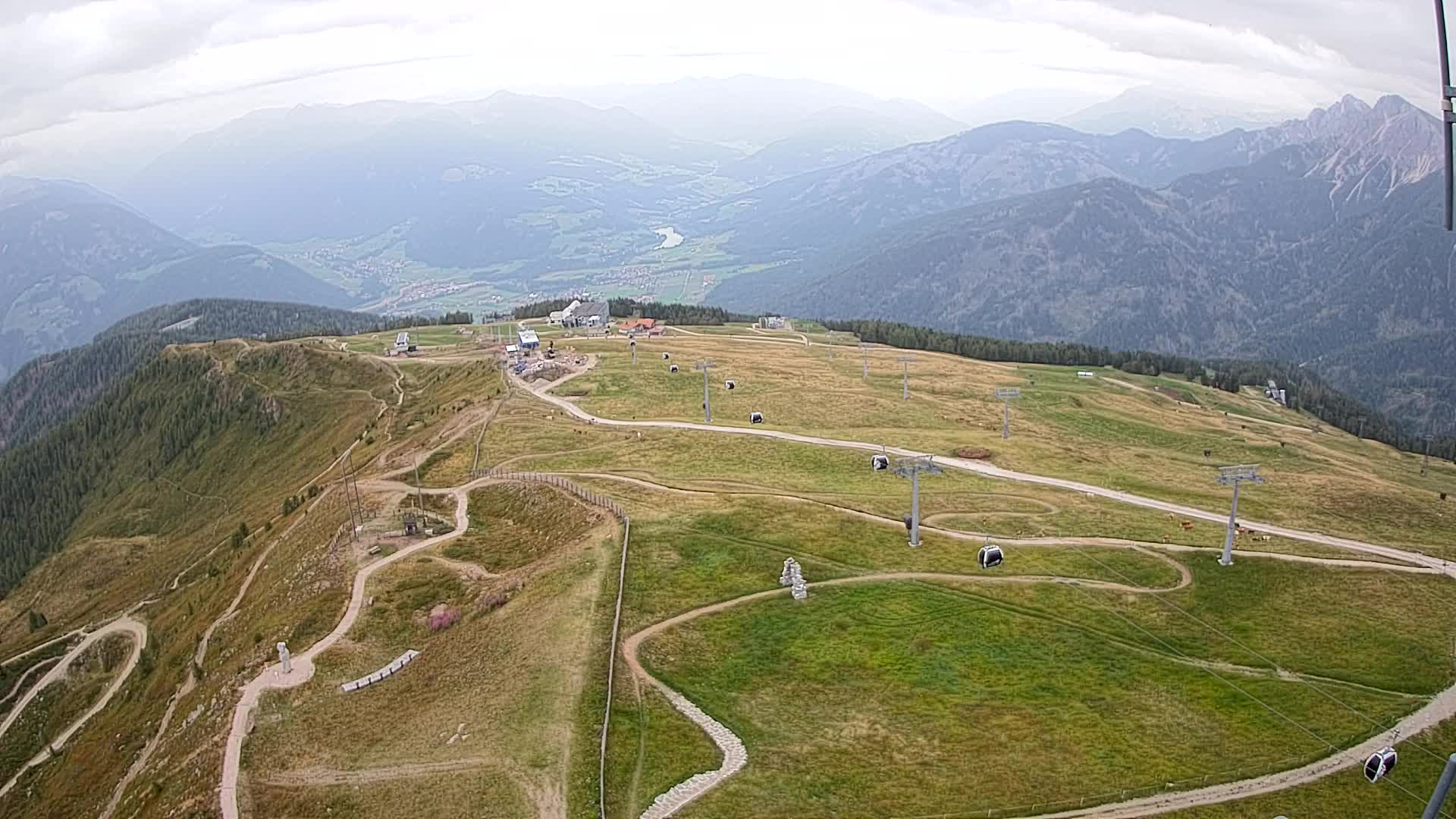 Sommet du Kronplatz | vue sur Valdaora – Olang