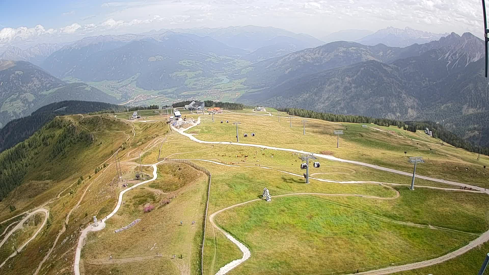 Sommet du Kronplatz | vue sur Valdaora – Olang