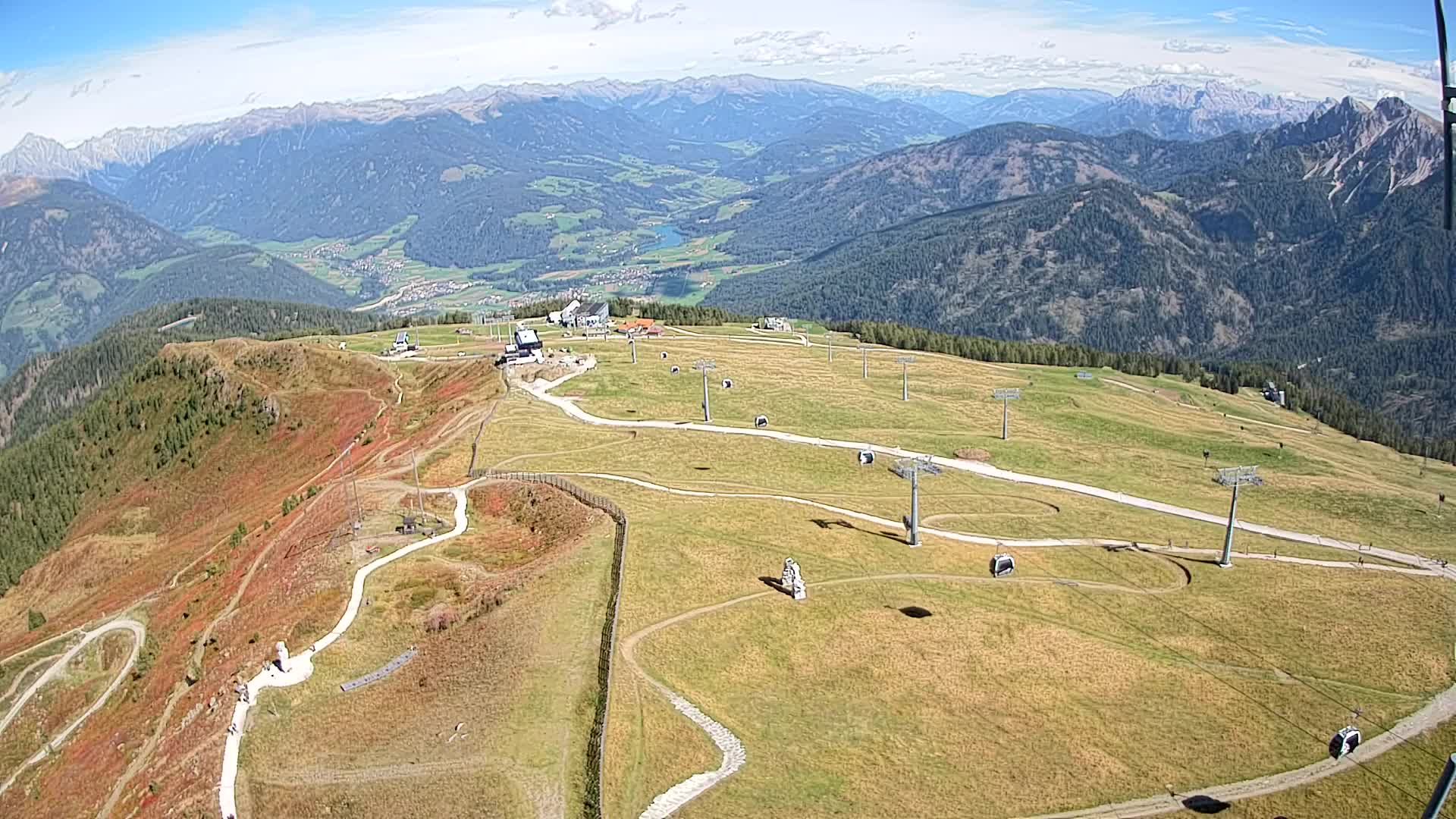 Kronplatz vrh | pogled na Valdaora – Olang