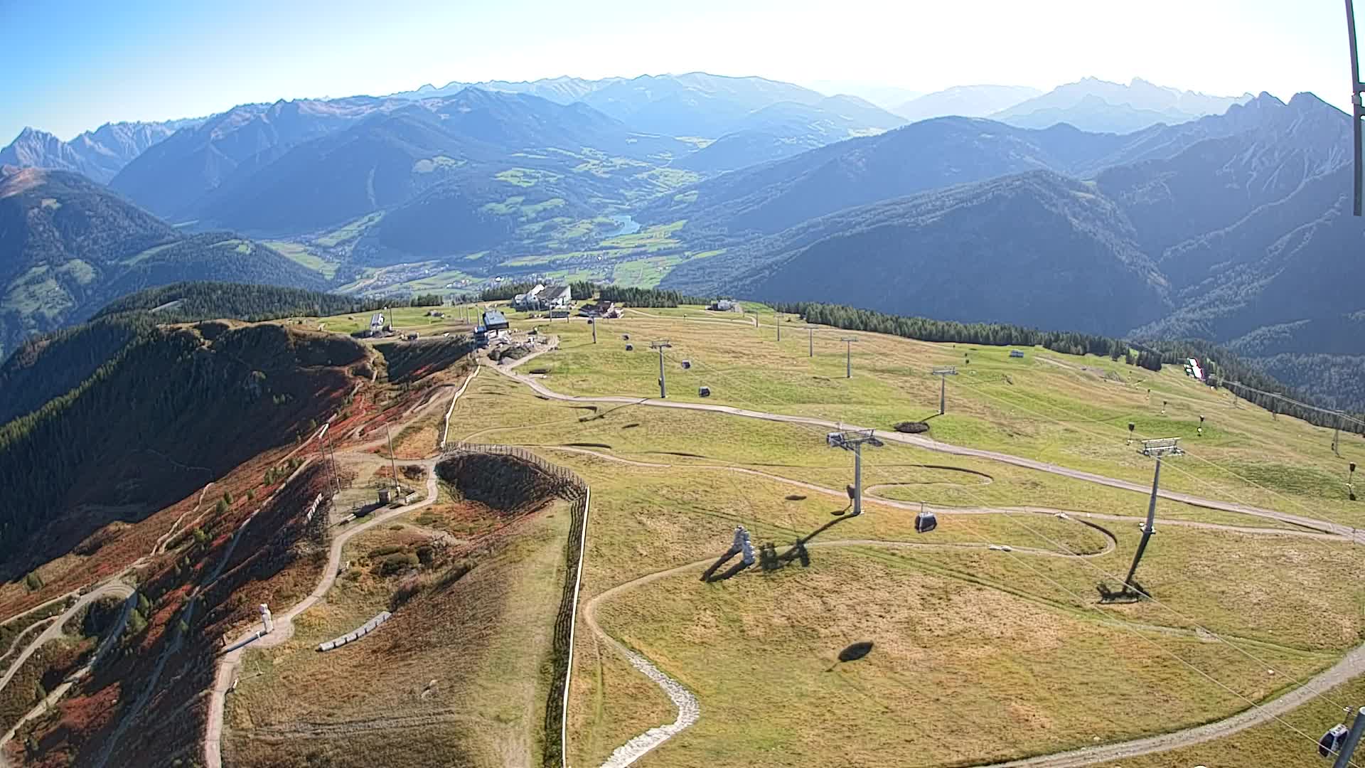 Kronplatz-Gipfel | Blick nach Olang – Valdaora