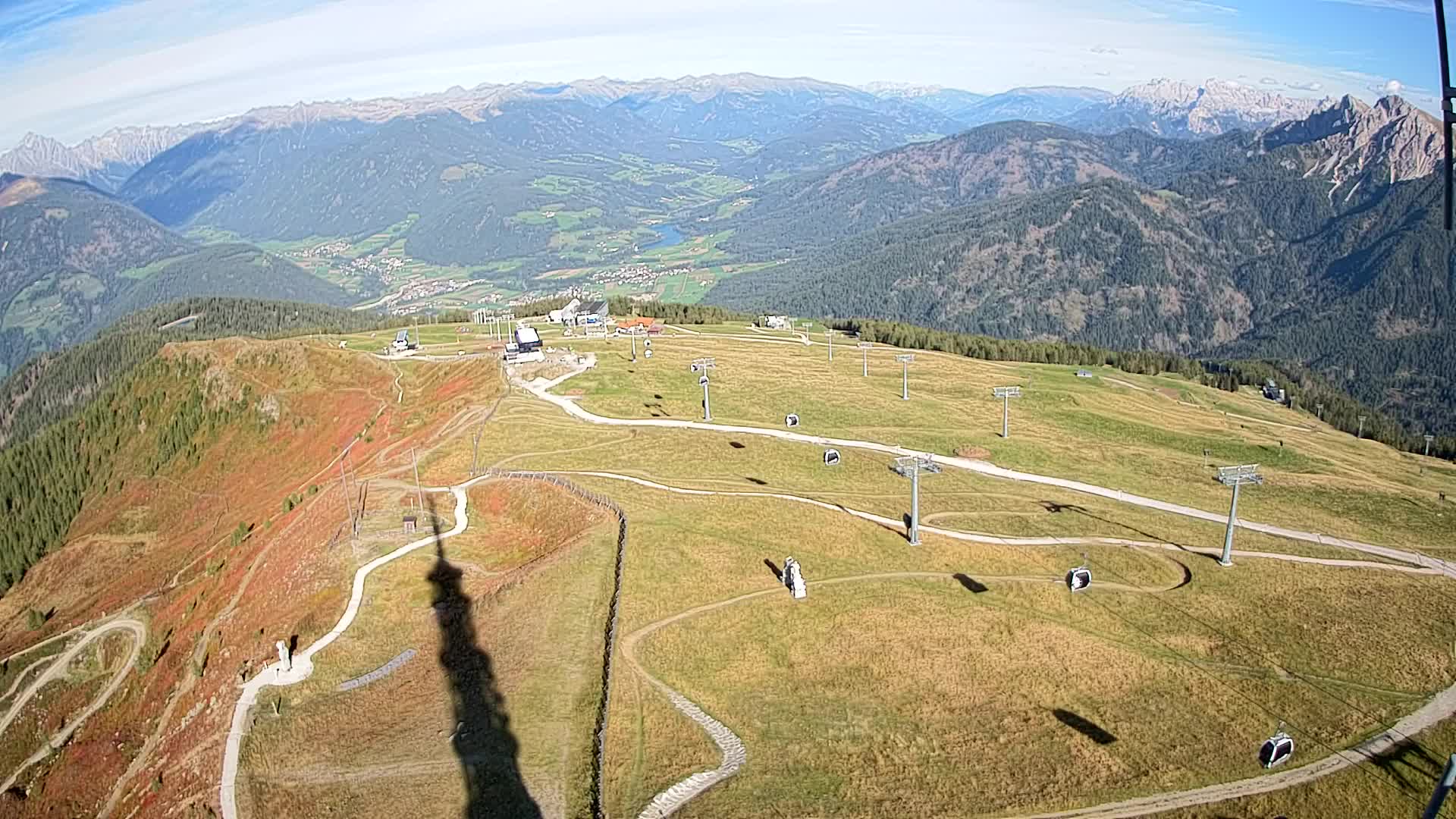 Kronplatz vrh | pogled na Valdaora – Olang