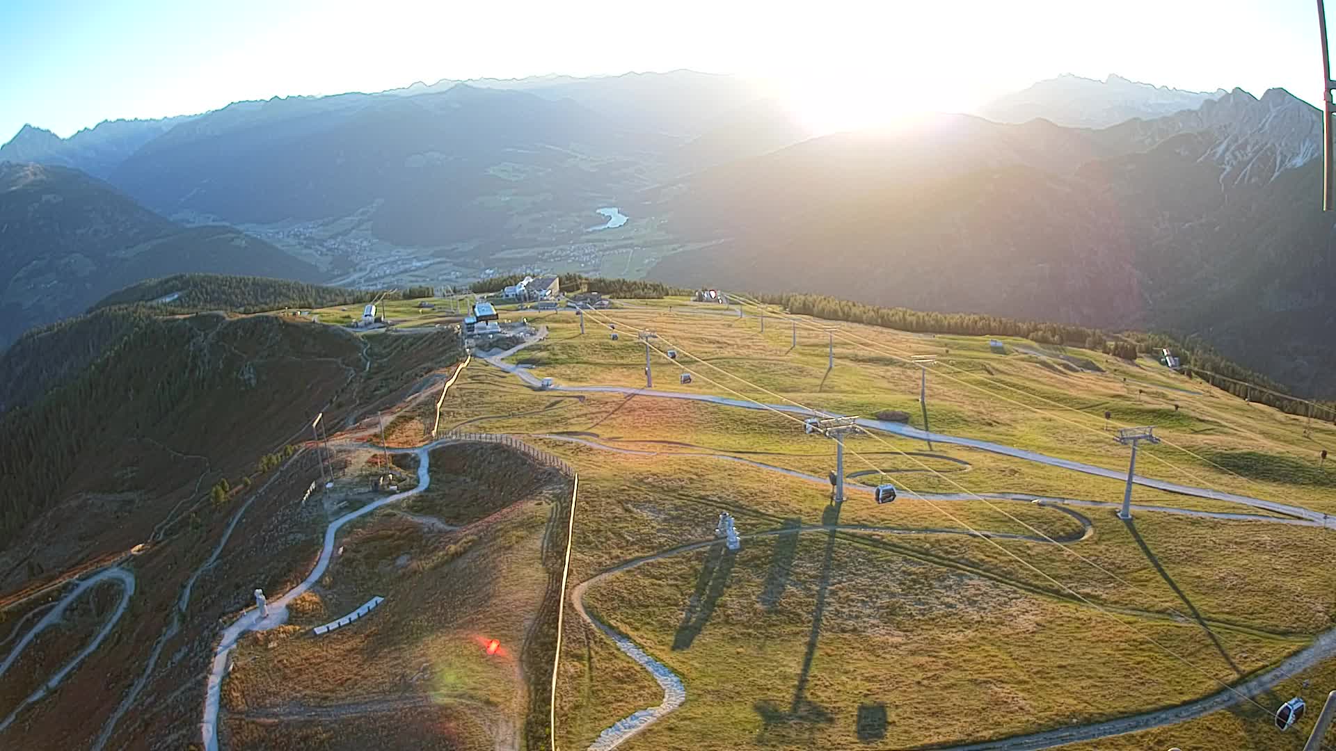 Kronplatz-Gipfel | Blick nach Olang – Valdaora