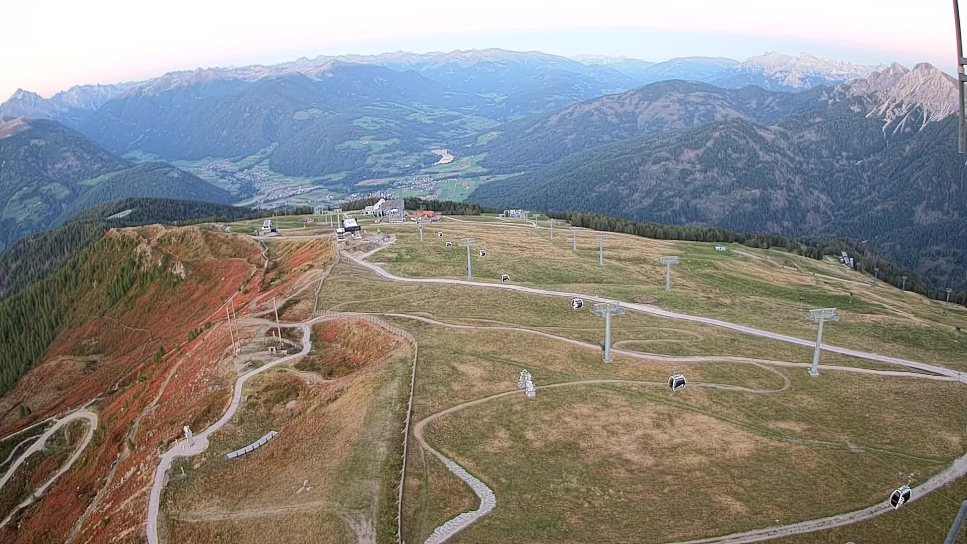 Sommet du Kronplatz | vue sur Valdaora – Olang