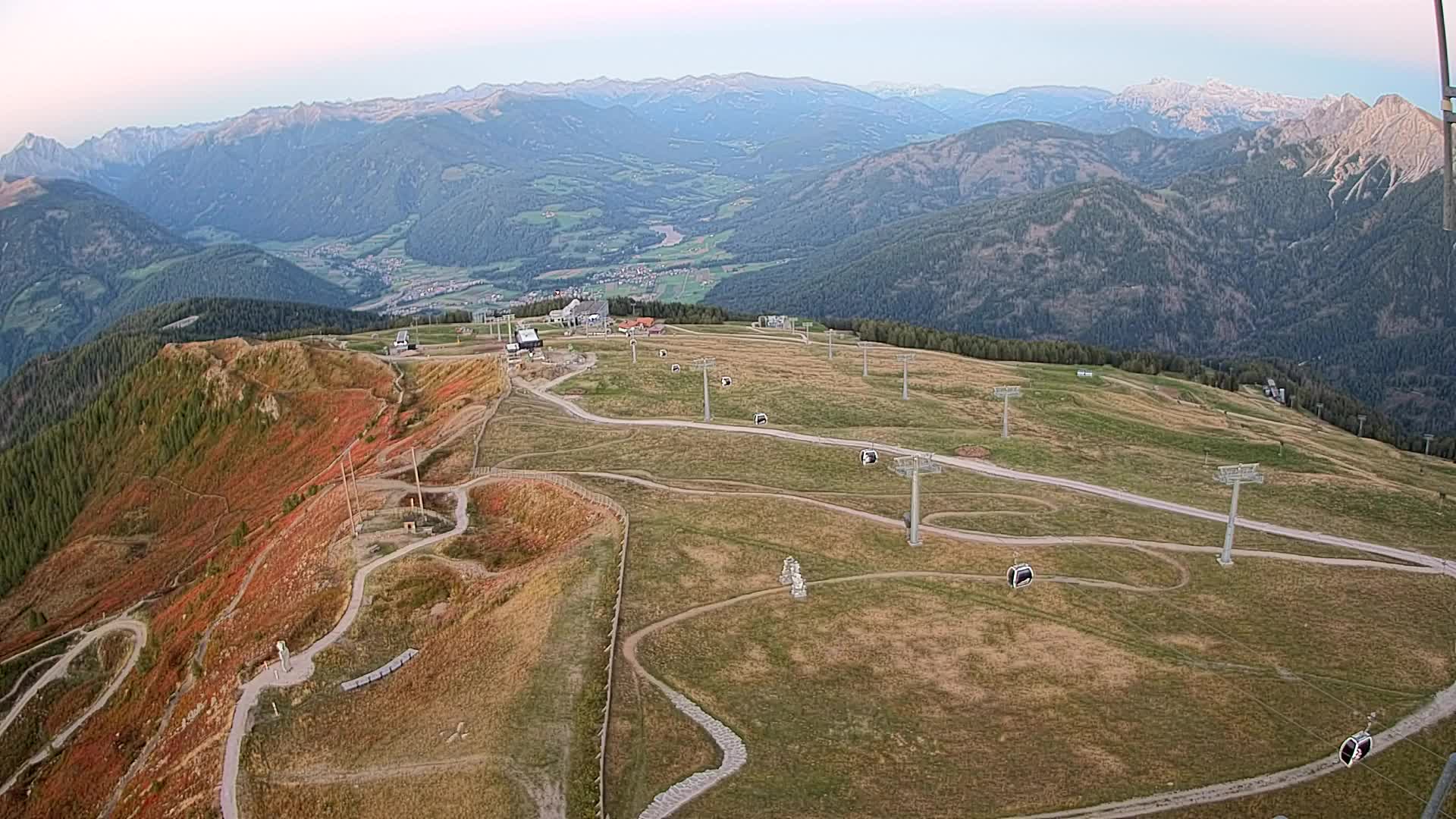 Kronplatz vrh | pogled na Valdaora – Olang