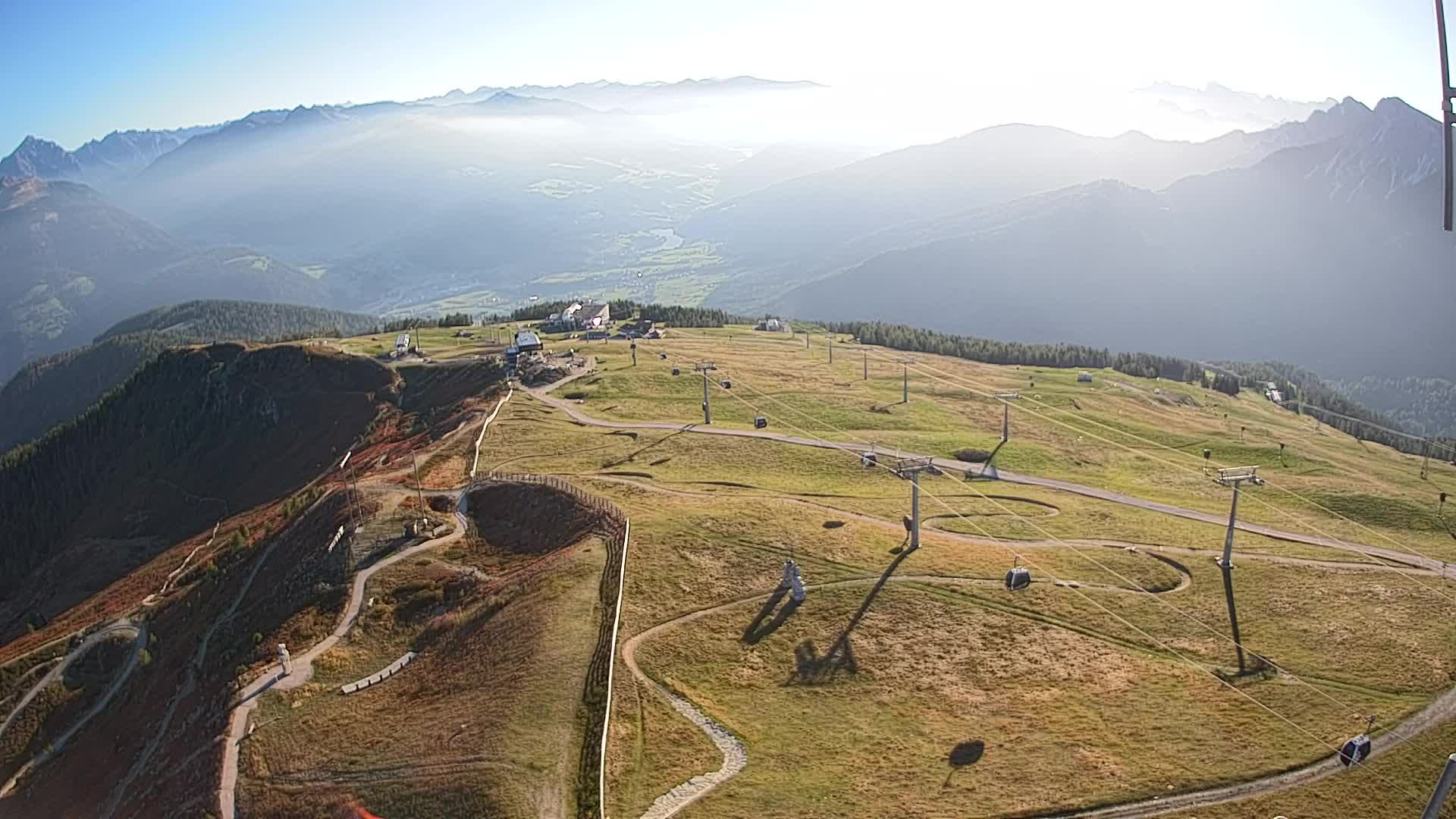 Kronplatz-Gipfel | Blick nach Olang – Valdaora