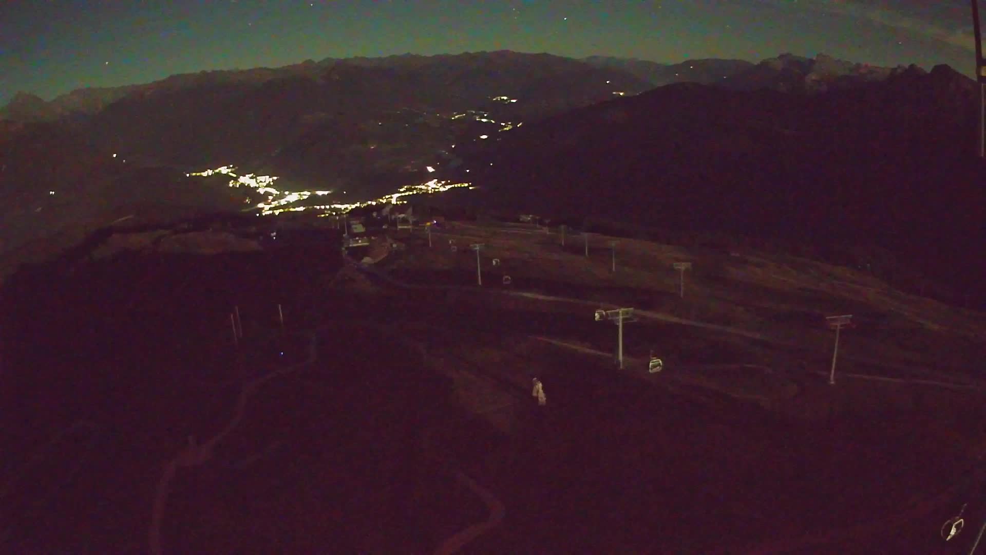 Kronplatz-Gipfel | Blick nach Olang – Valdaora