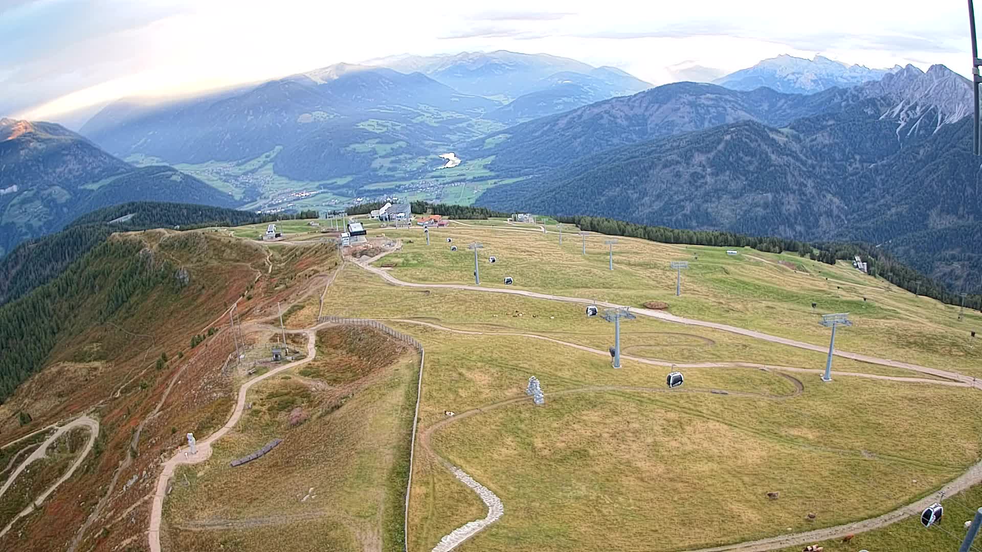 Sommet du Kronplatz | vue sur Valdaora – Olang