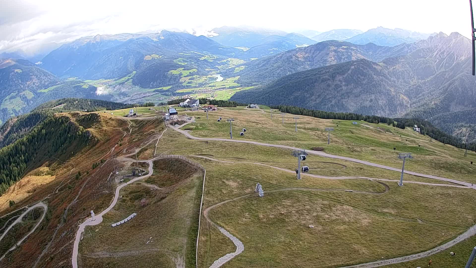 Sommet du Kronplatz | vue sur Valdaora – Olang