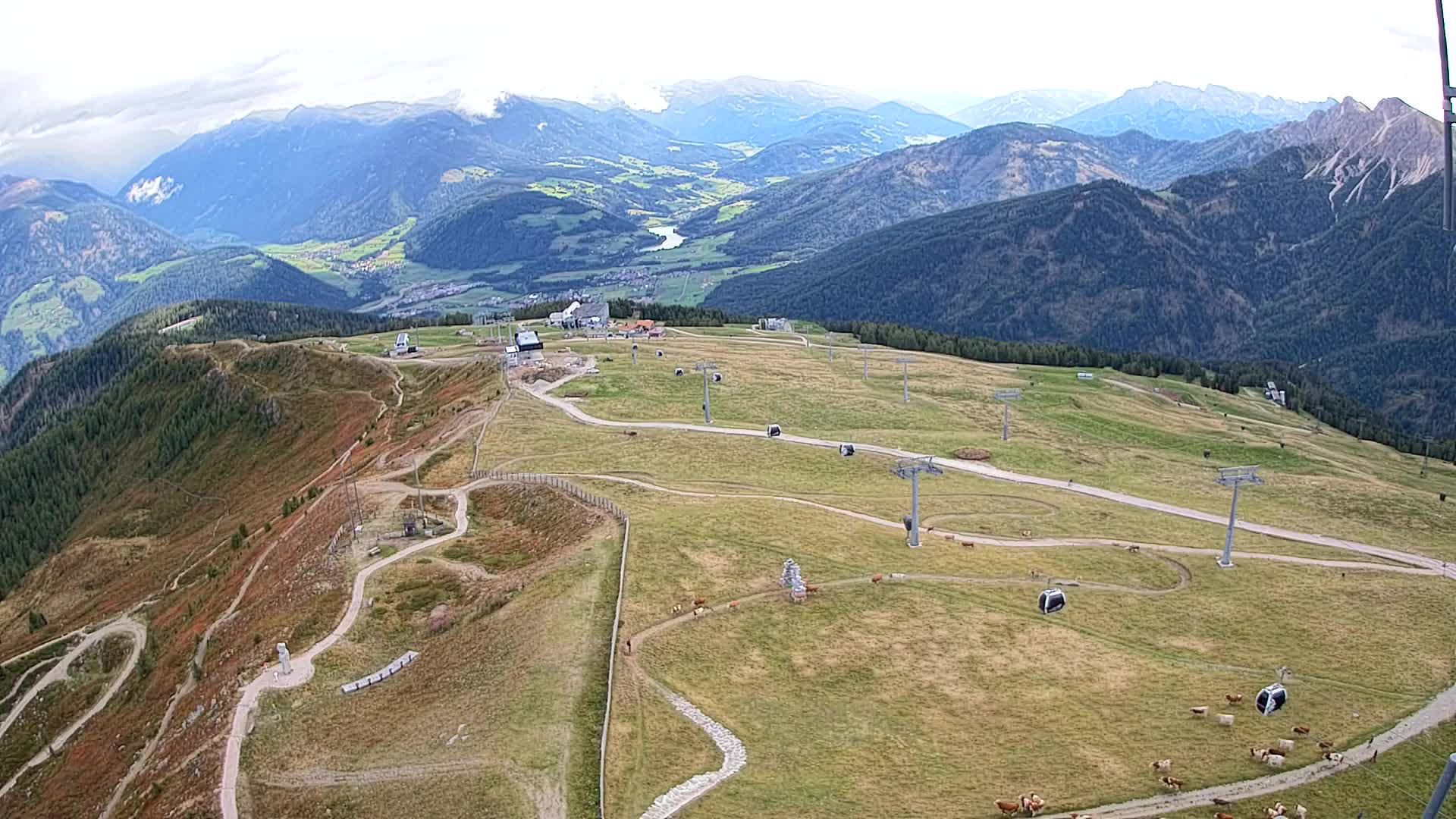 Sommet du Kronplatz | vue sur Valdaora – Olang
