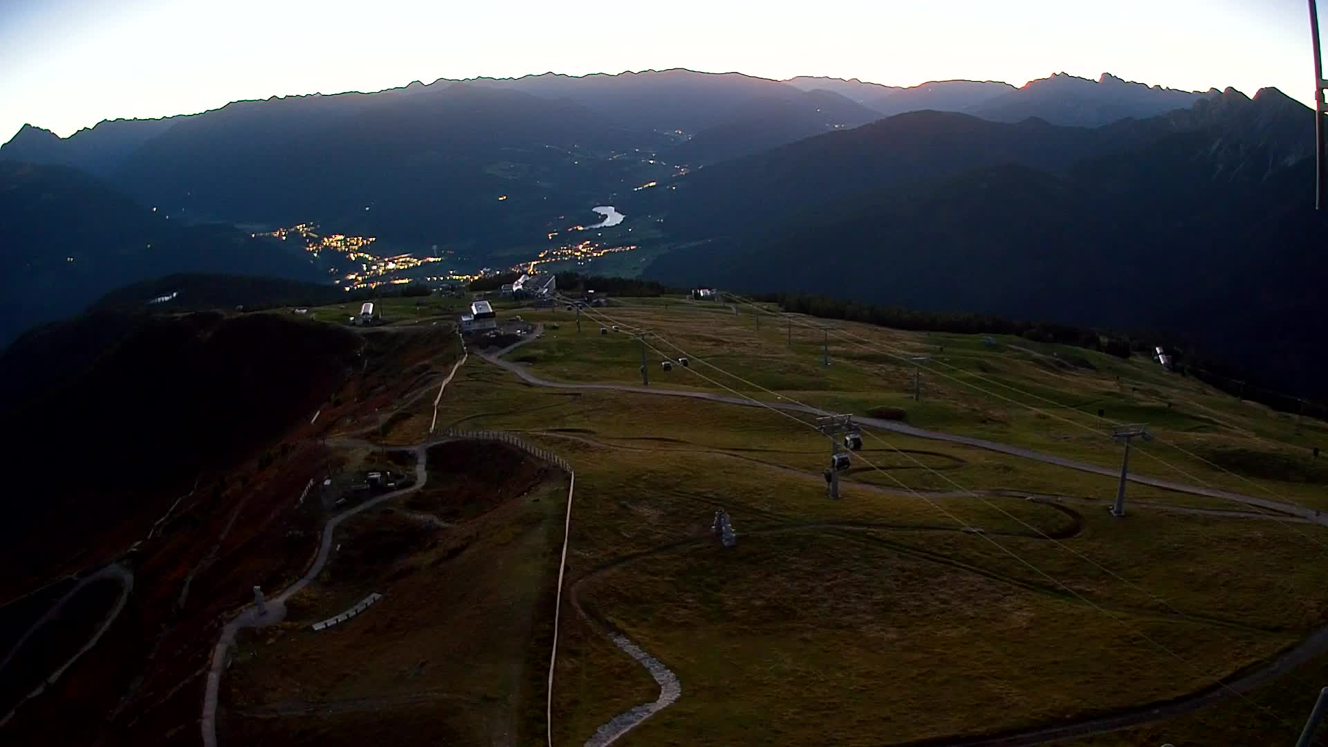 Kronplatz-Gipfel | Blick nach Olang – Valdaora