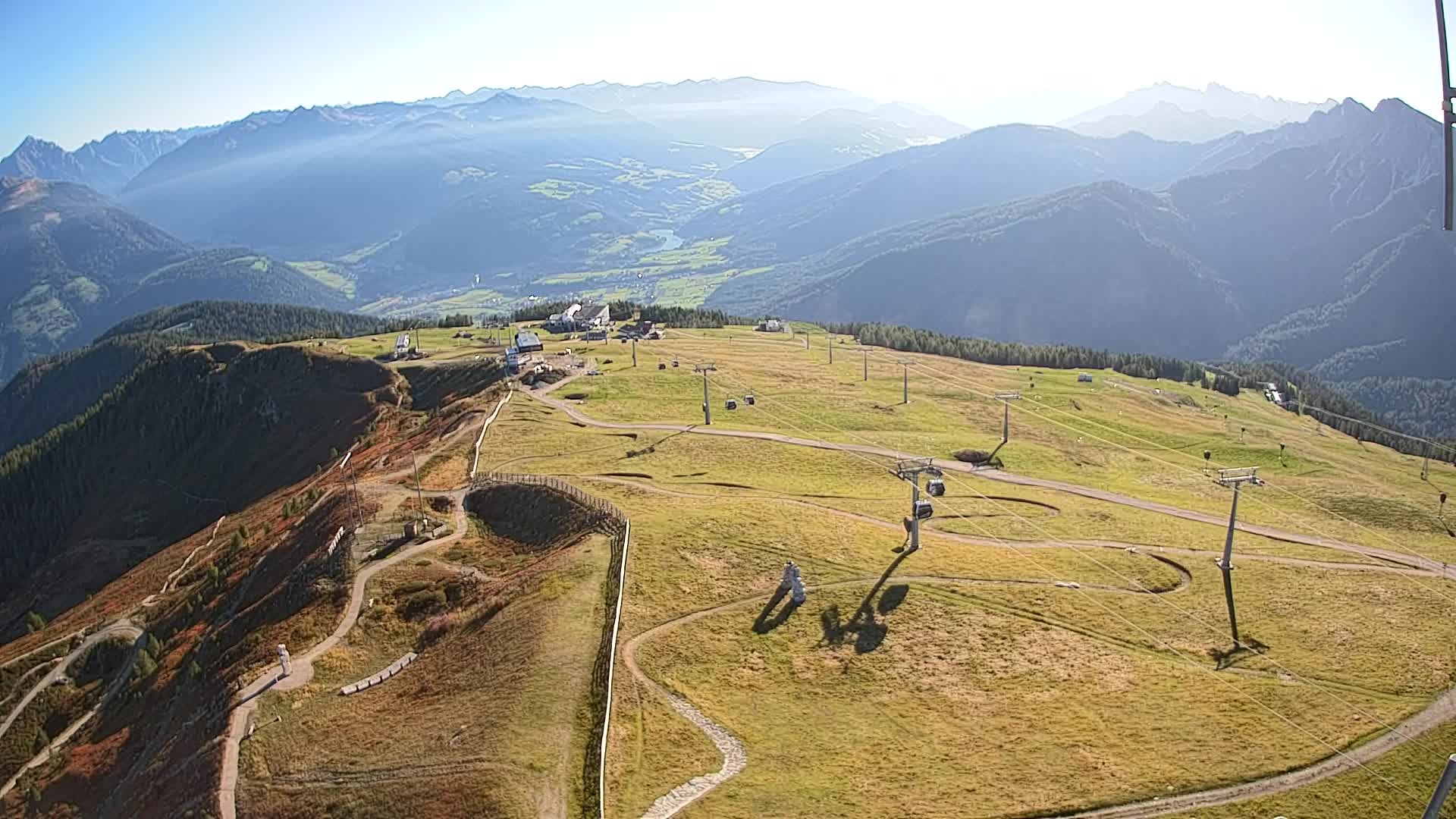 Kronplatz-Gipfel | Blick nach Olang – Valdaora