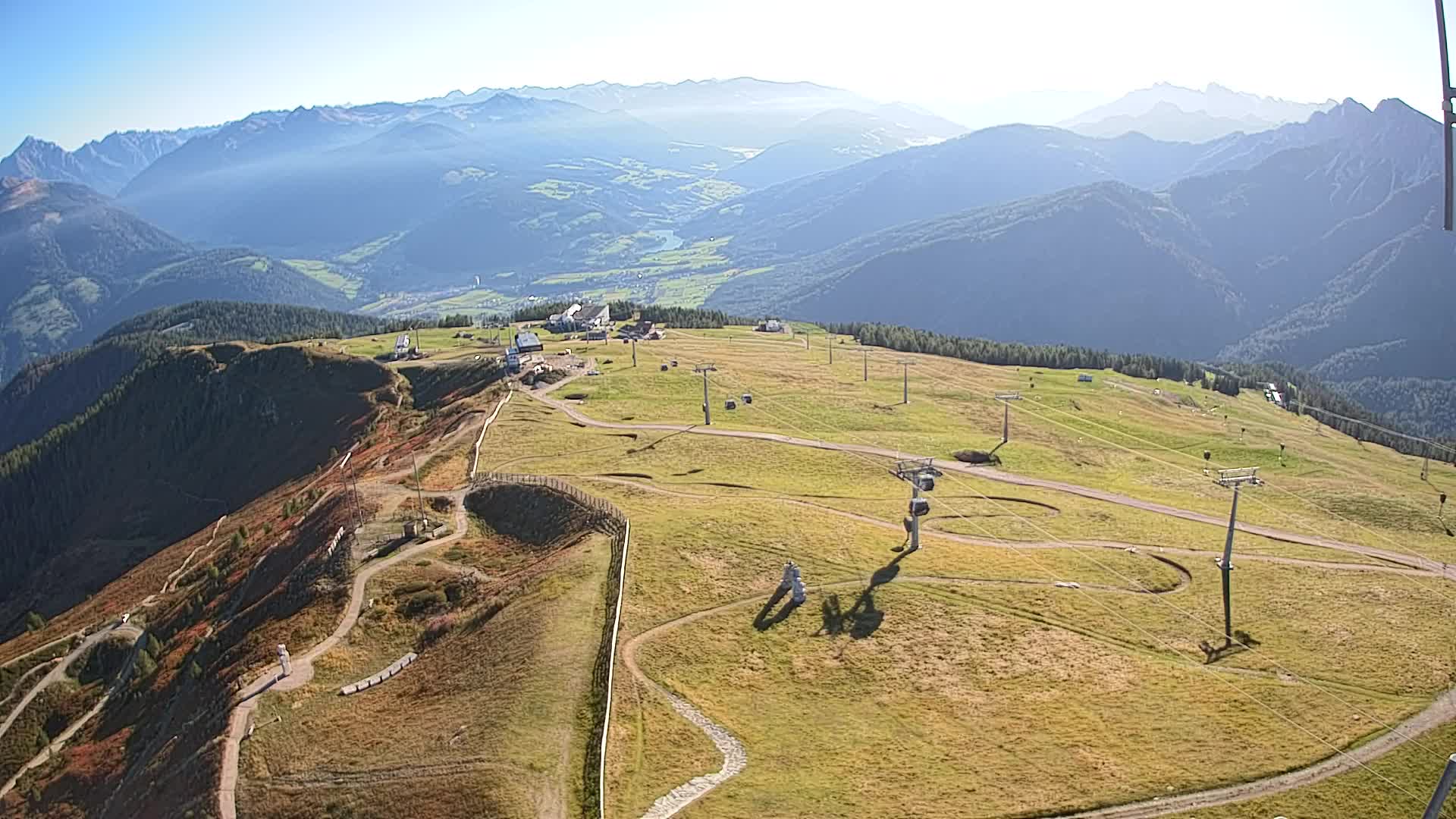 Kronplatz-Gipfel | Blick nach Olang – Valdaora