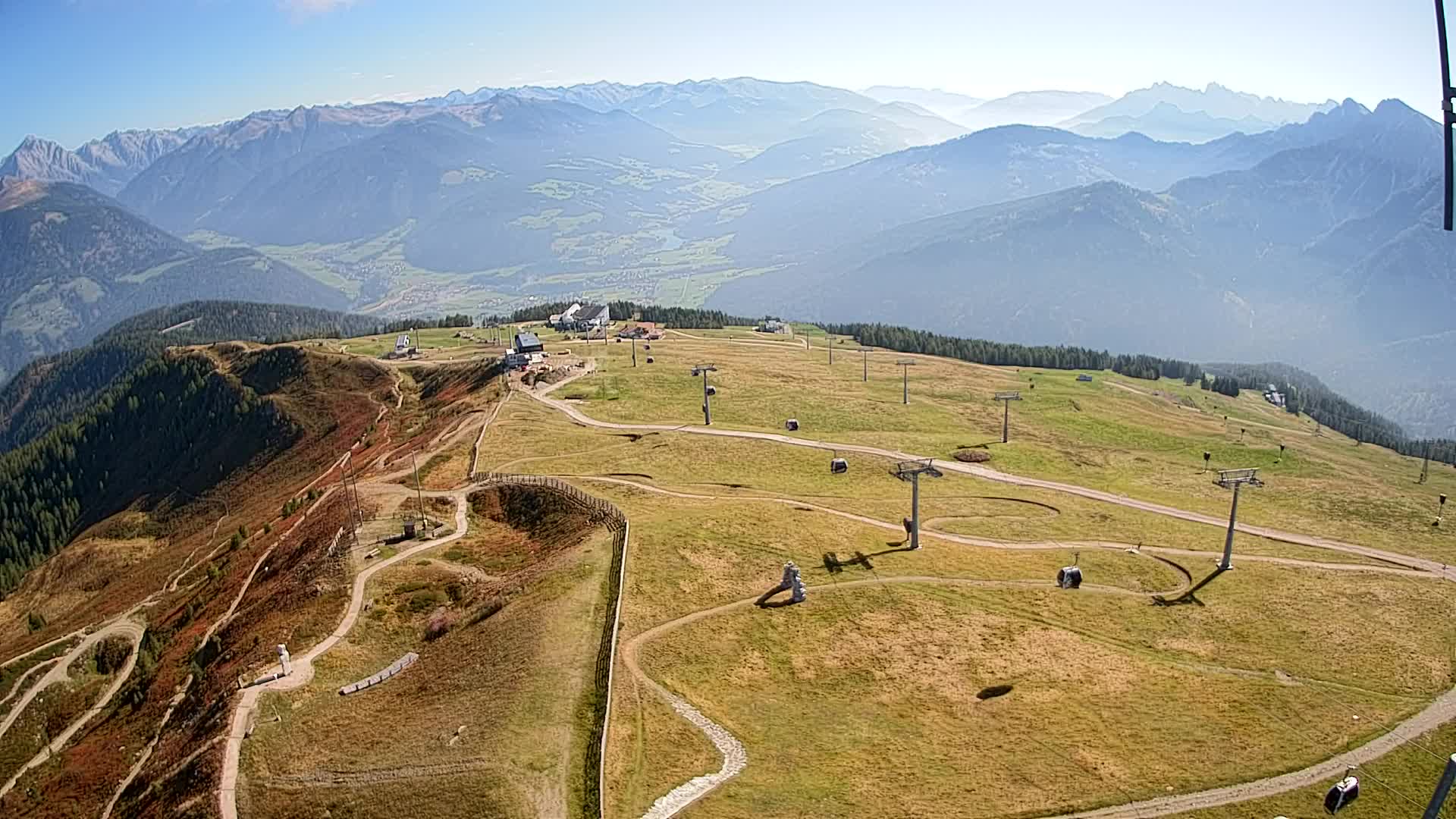 Kronplatz-Gipfel | Blick nach Olang – Valdaora