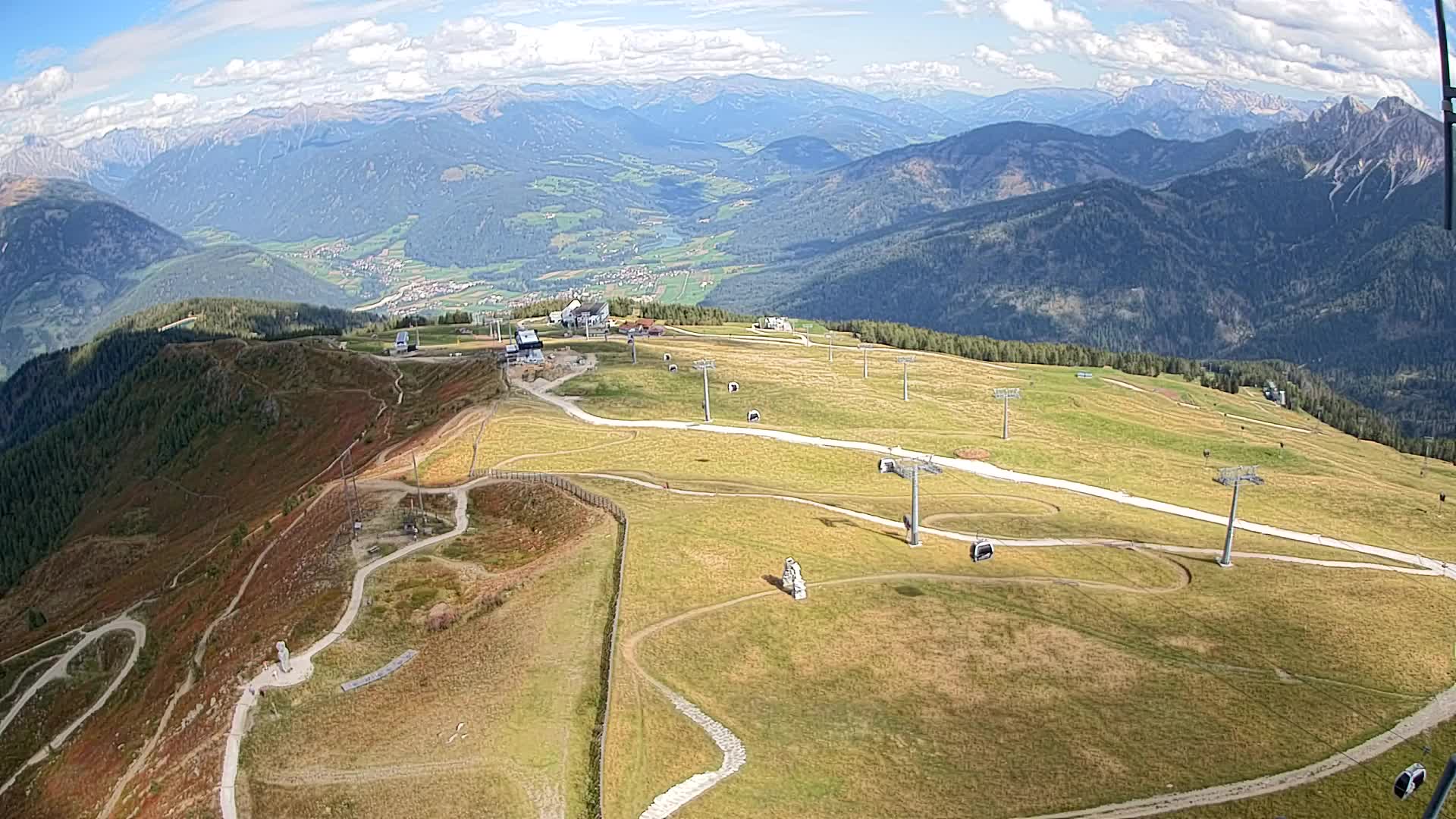 Sommet du Kronplatz | vue sur Valdaora – Olang