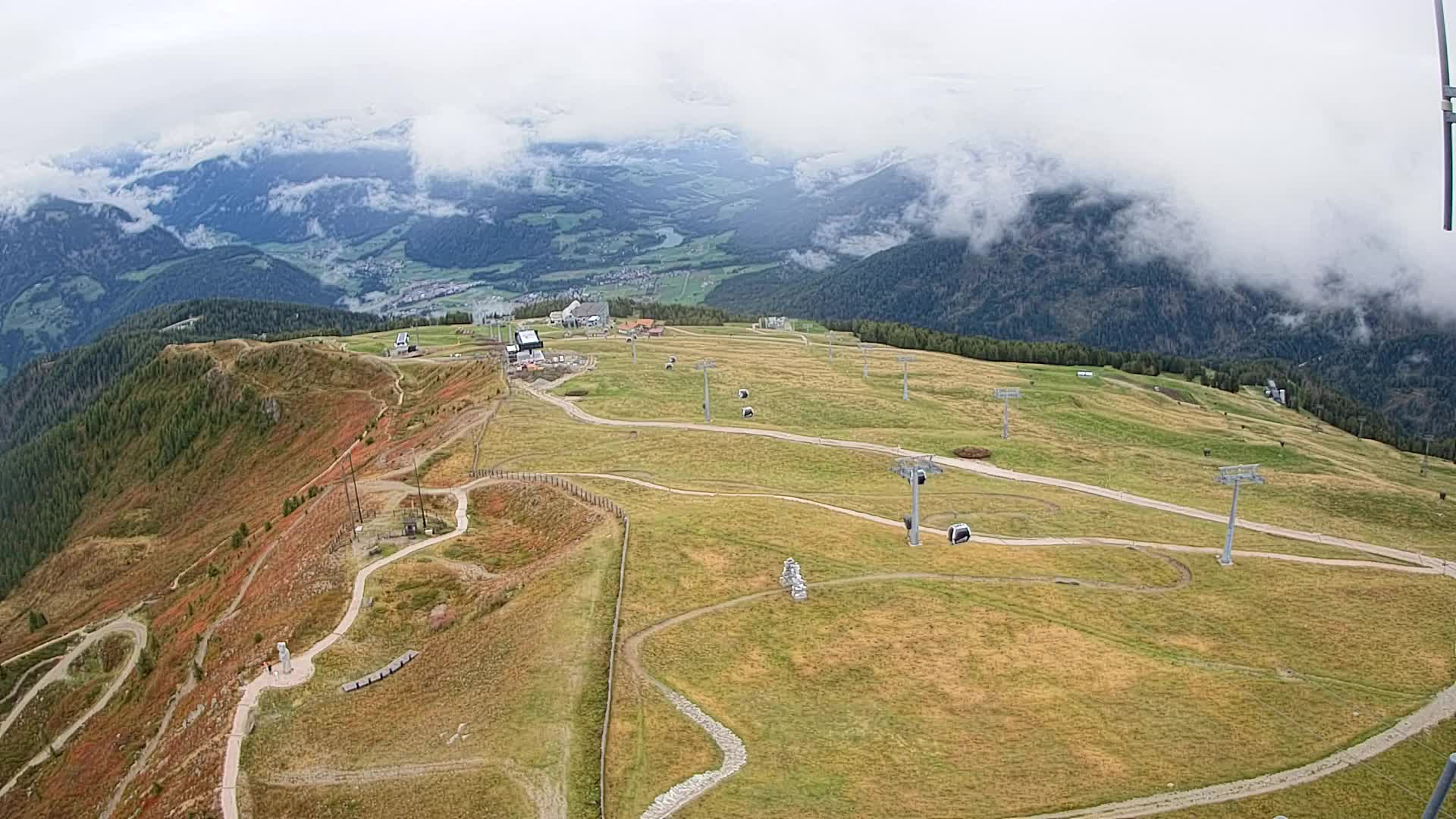 Sommet du Kronplatz | vue sur Valdaora – Olang