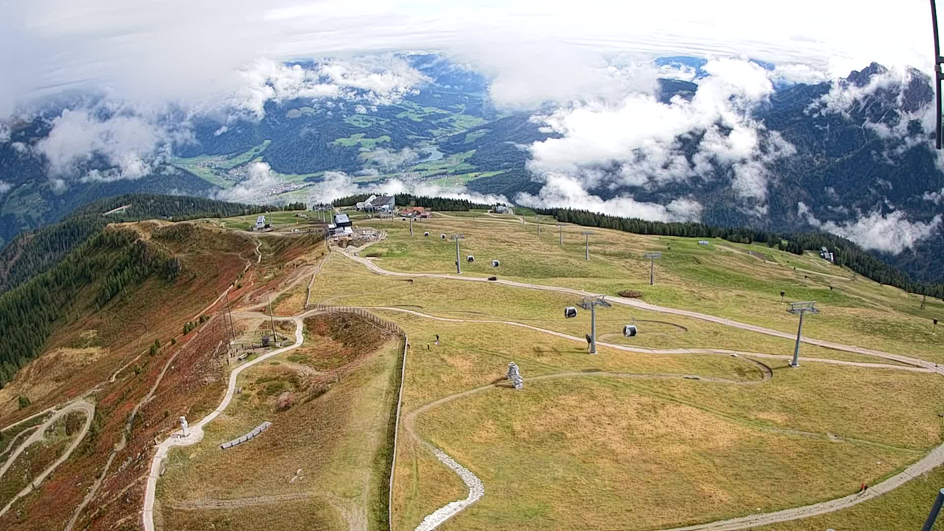 Sommet du Kronplatz | vue sur Valdaora – Olang